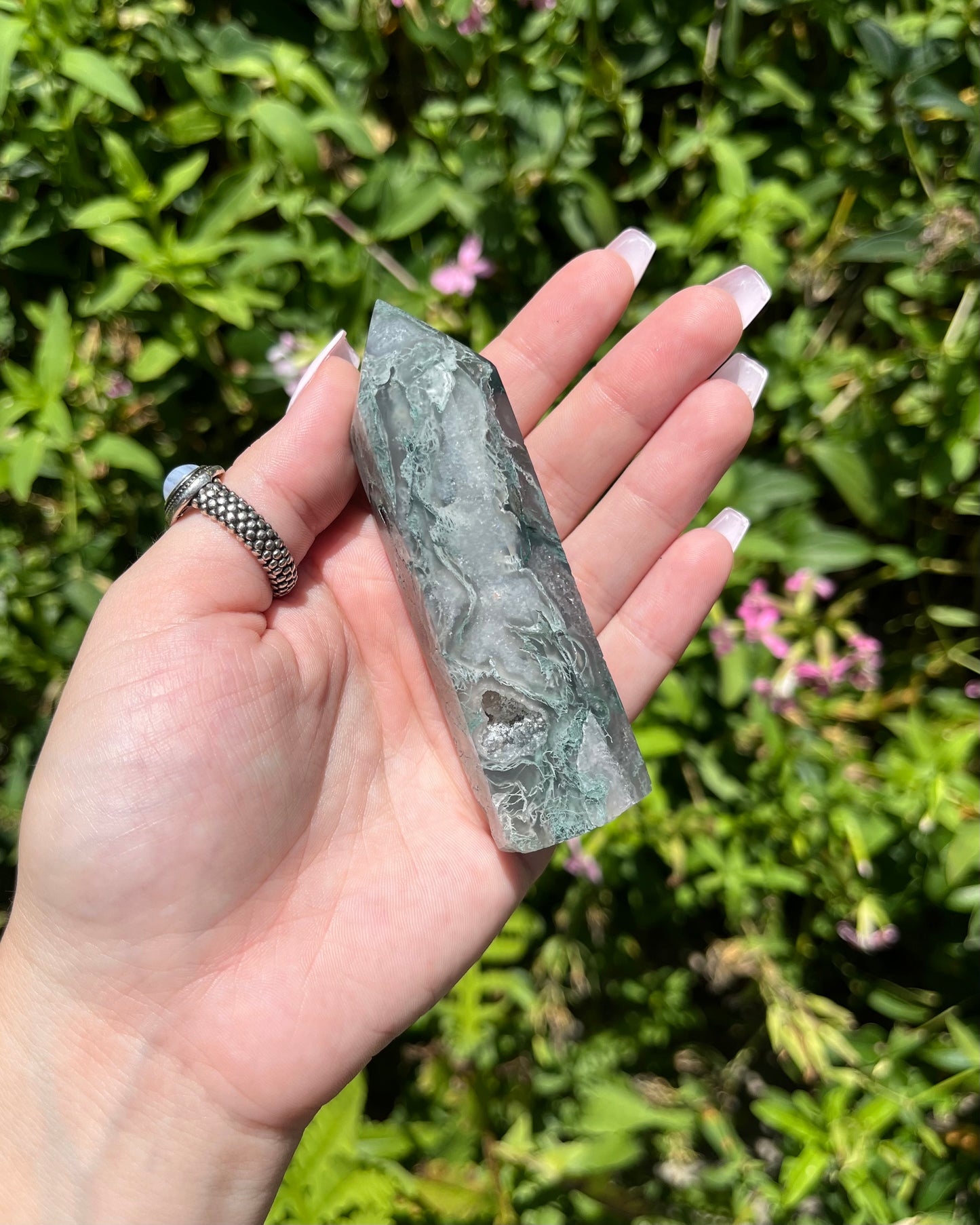 Moss Agate Points