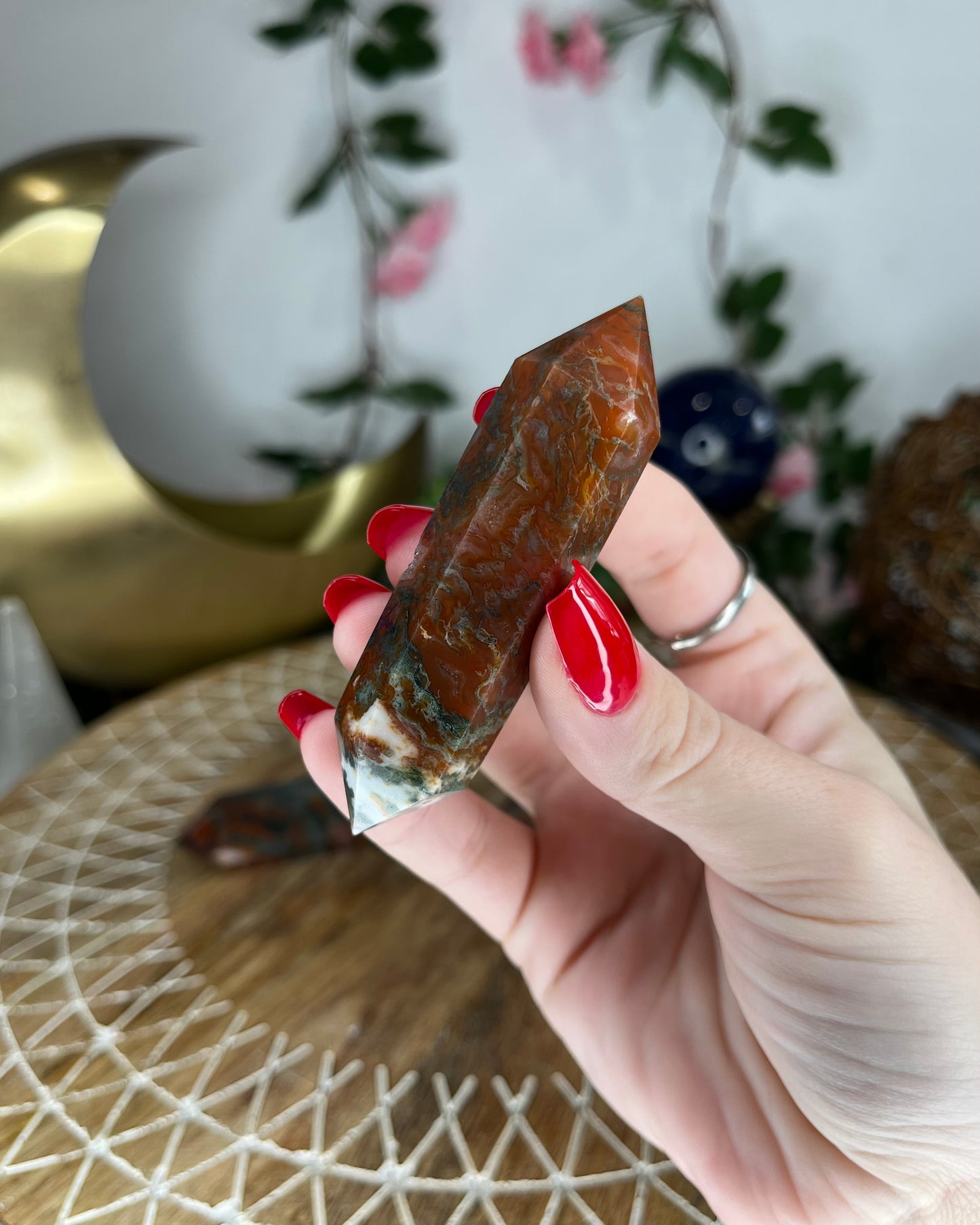 Red Moss Agate DTs