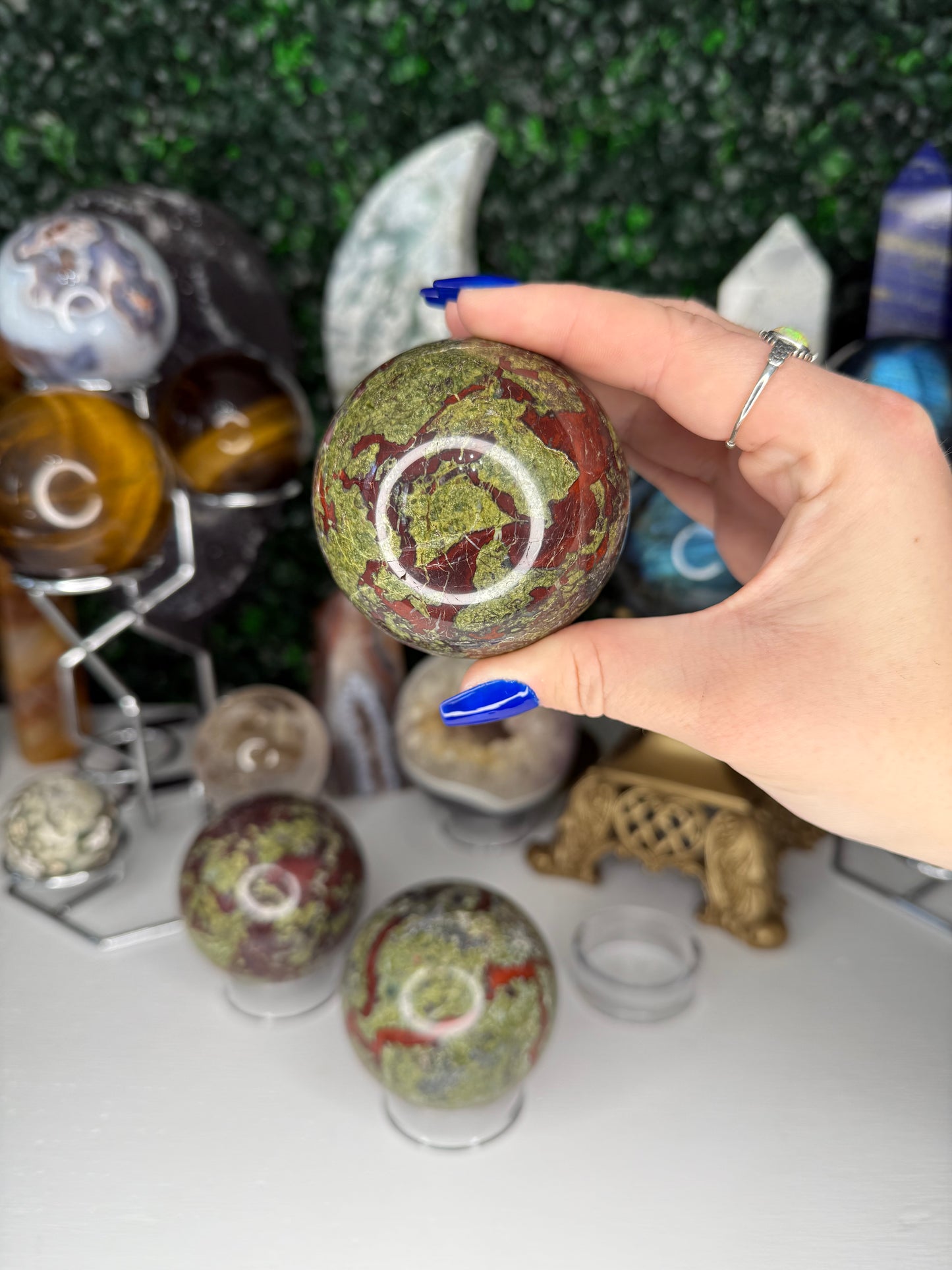 Dragon’s Blood Jasper Spheres