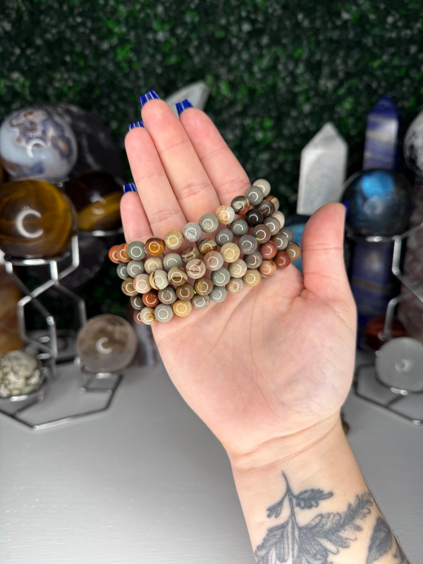 Polychrome Jasper Bracelets