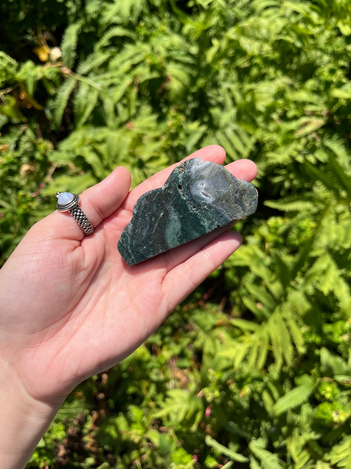 Moss Agate Clouds