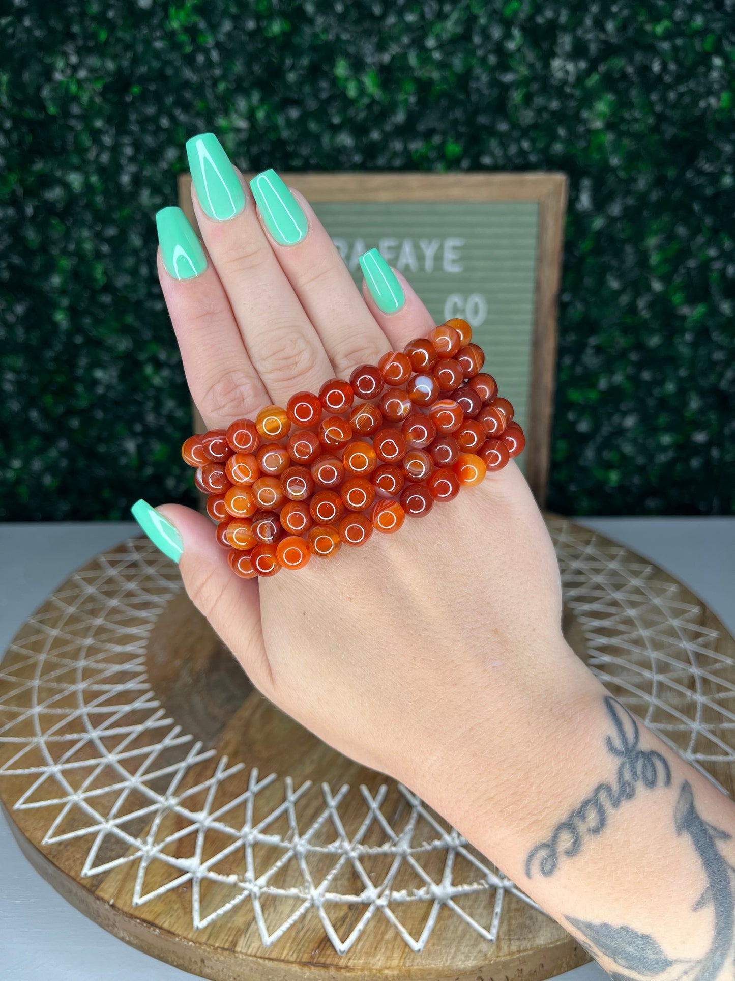 Carnelian Bracelets