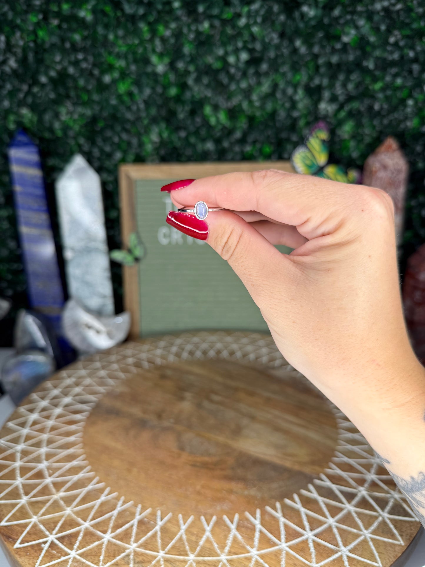 Lavender Moon Quartz Rings