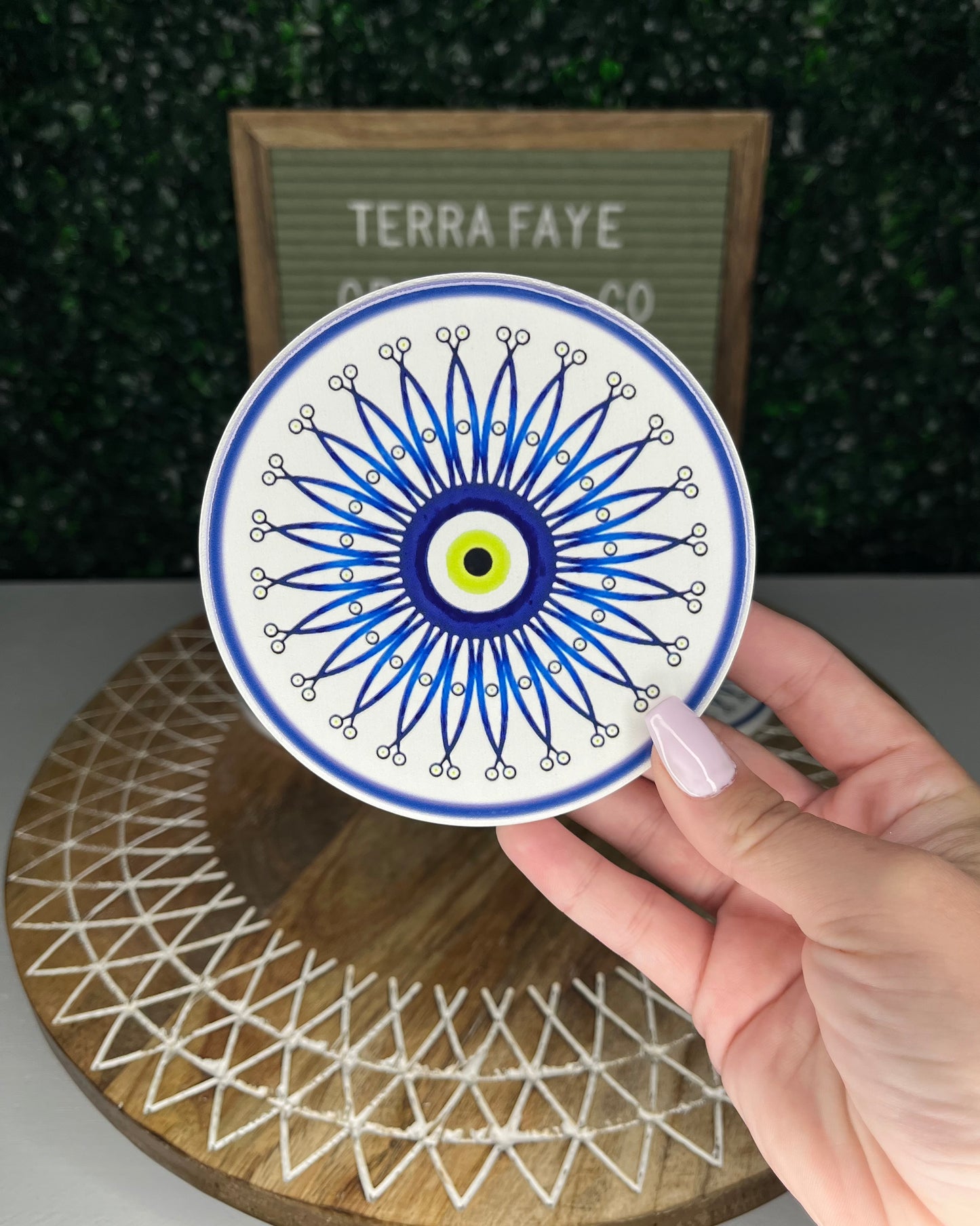 Evil Eye Coasters