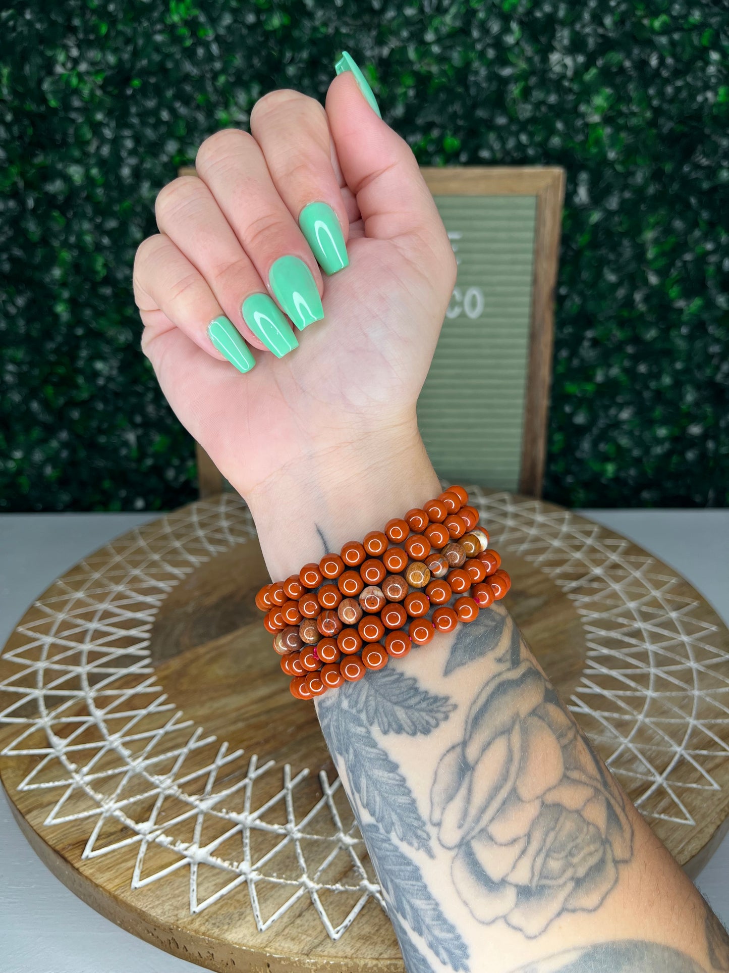 Red Jasper Bracelets