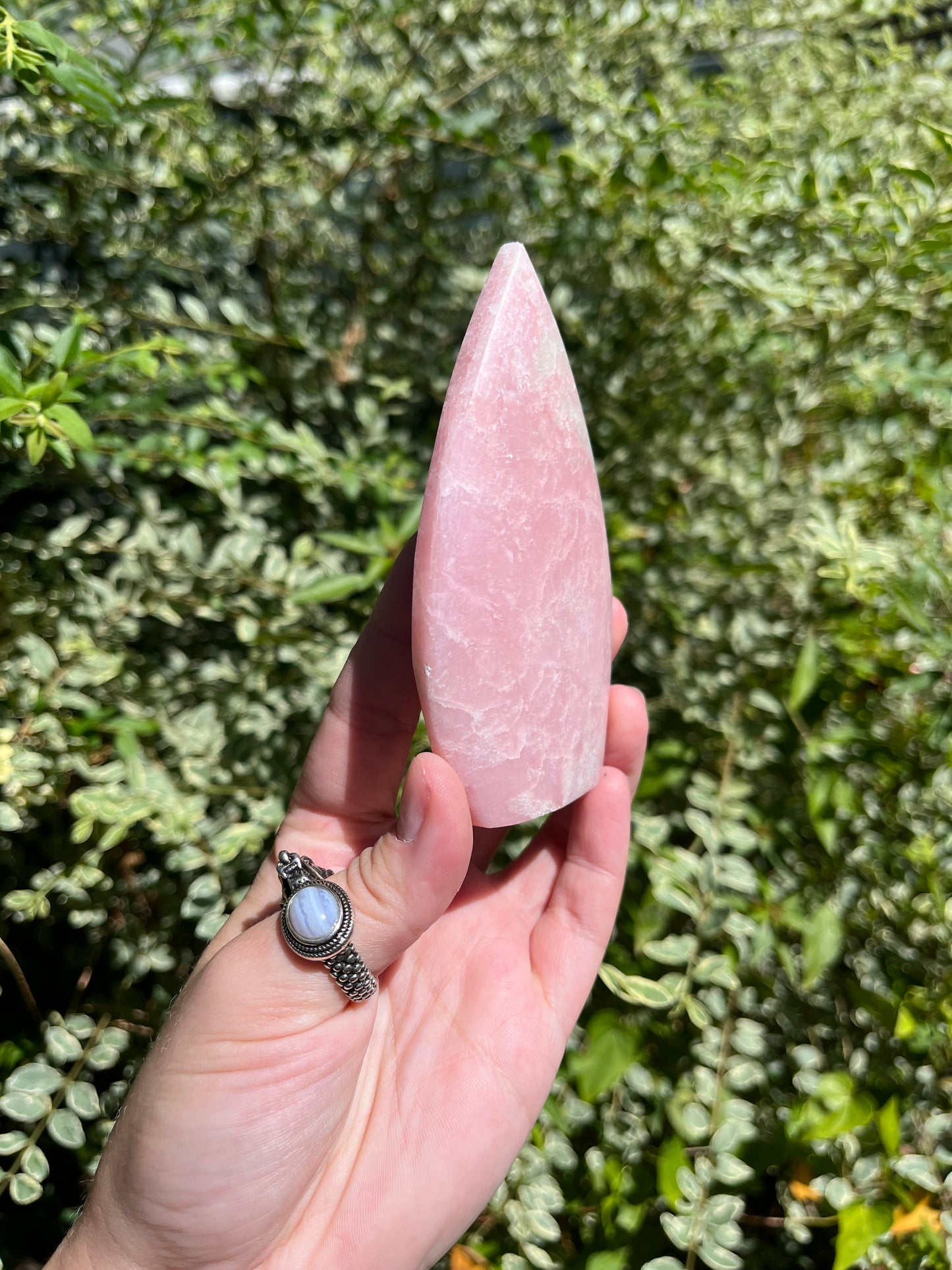 Pink Opal Teardrop