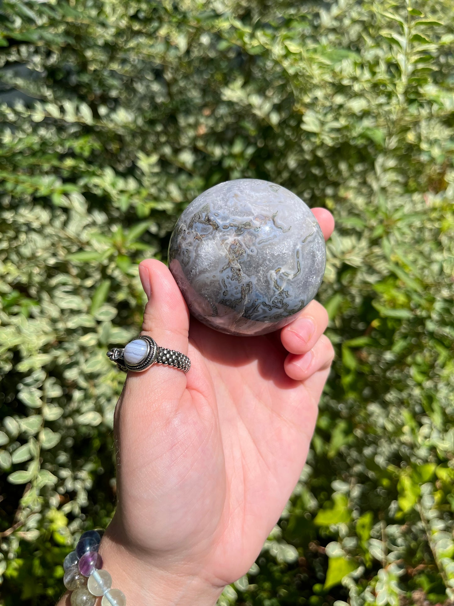 Moss Agate Spheres