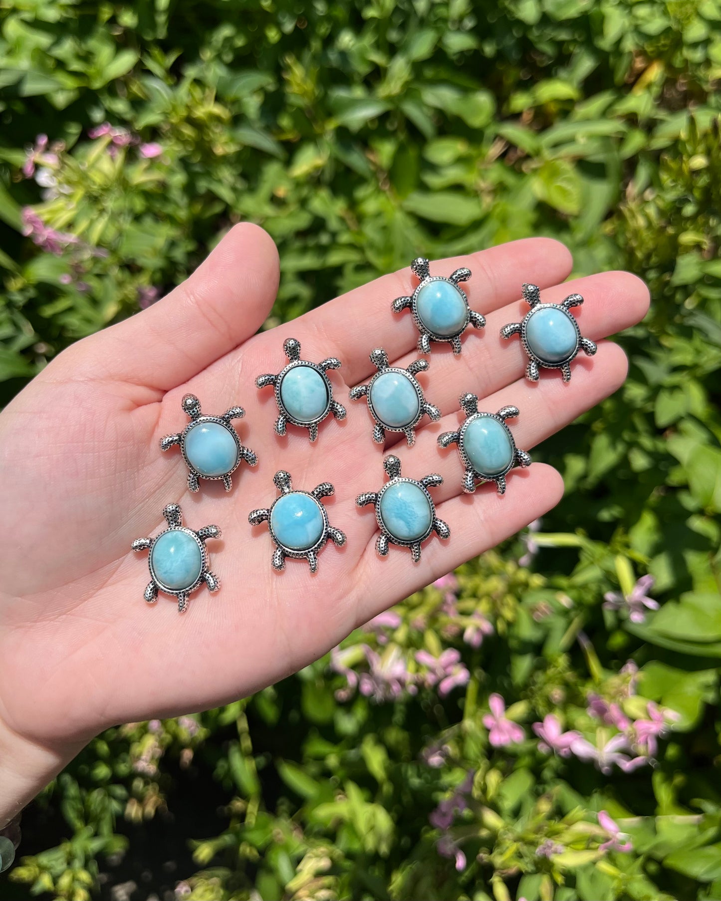 Crystal Turtle Necklaces