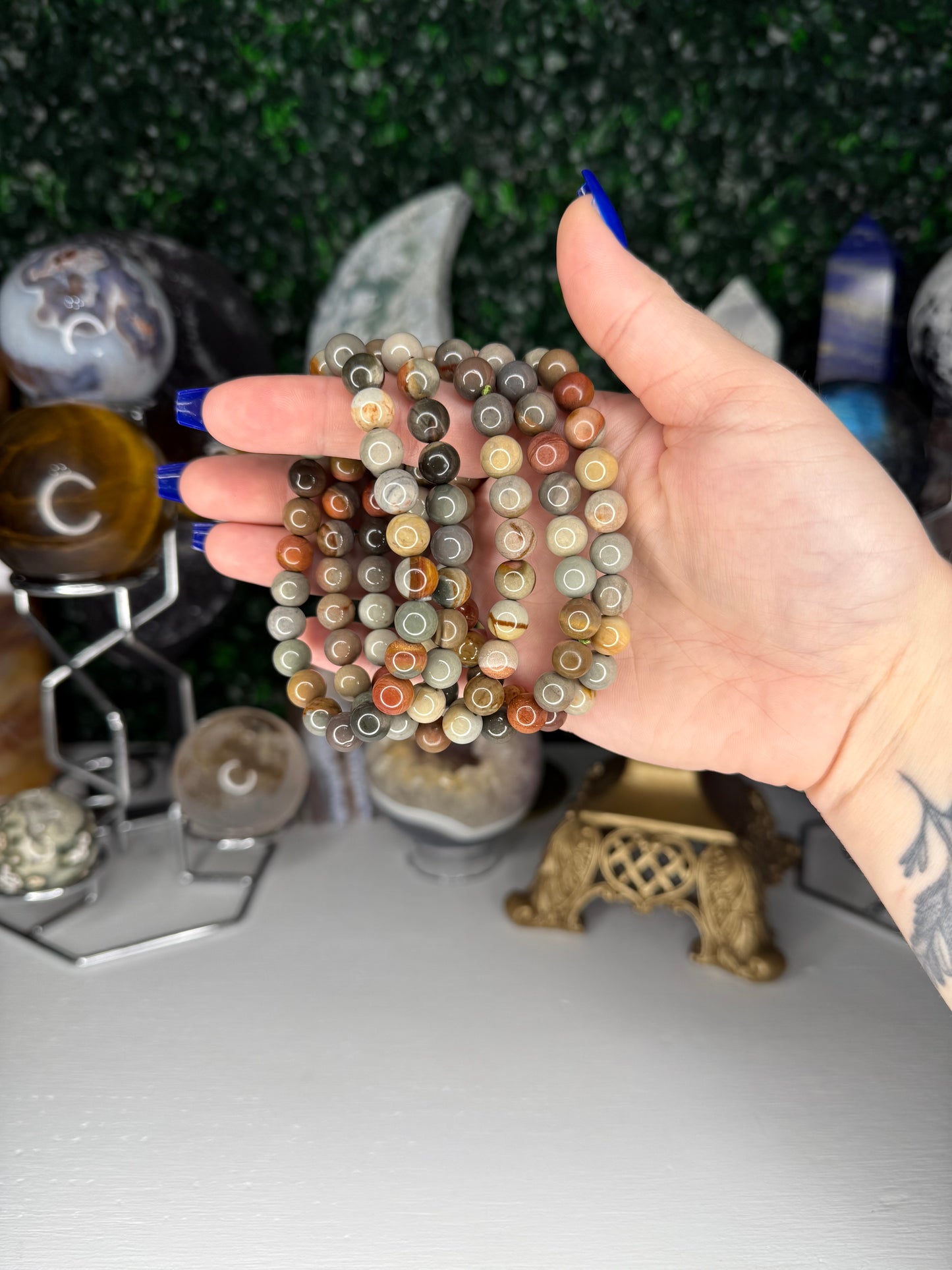 Polychrome Jasper Bracelets