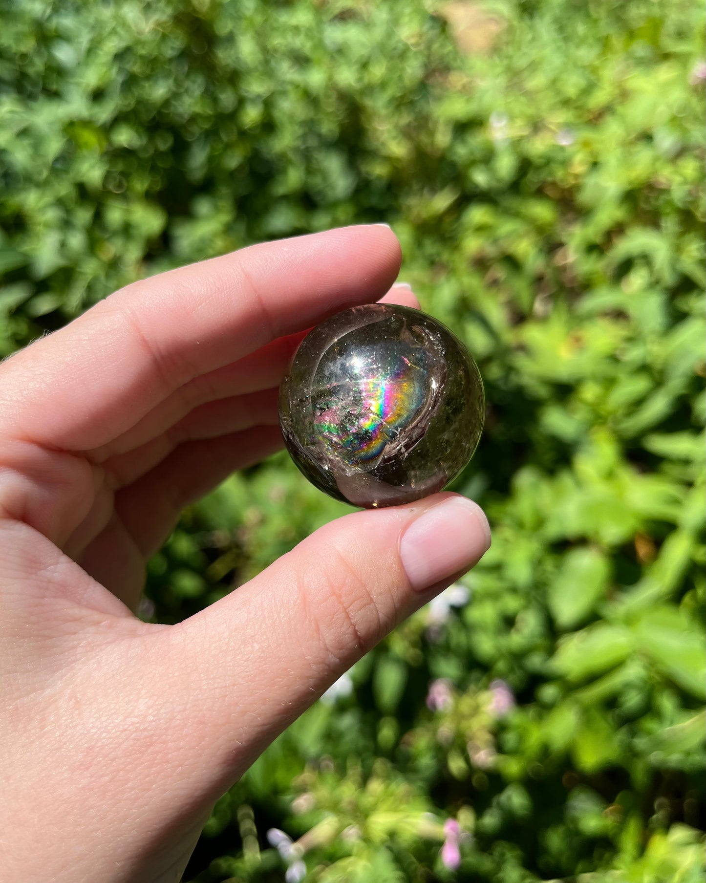 Smoky Quartz Spheres