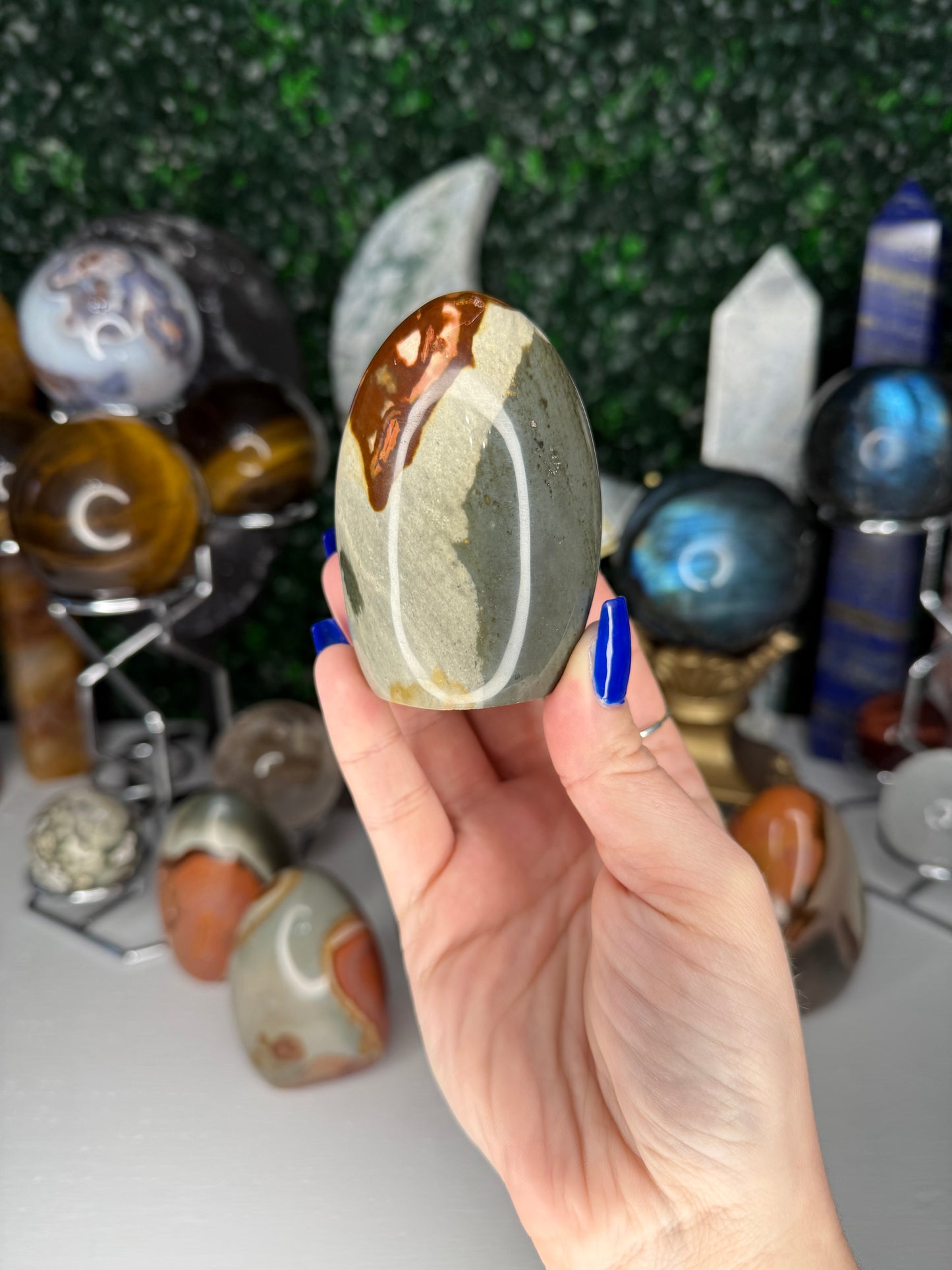 Polychrome Jasper Freeforms