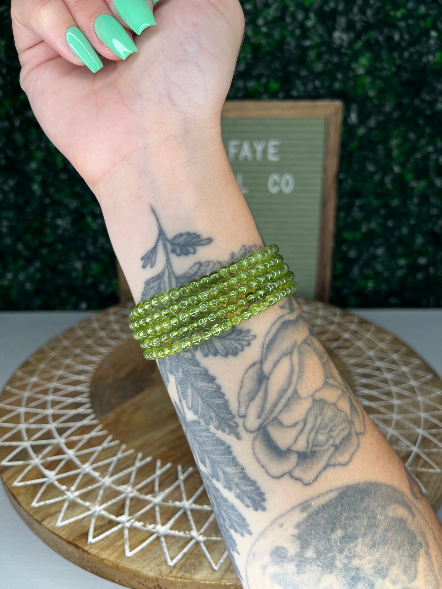 Peridot Bracelets