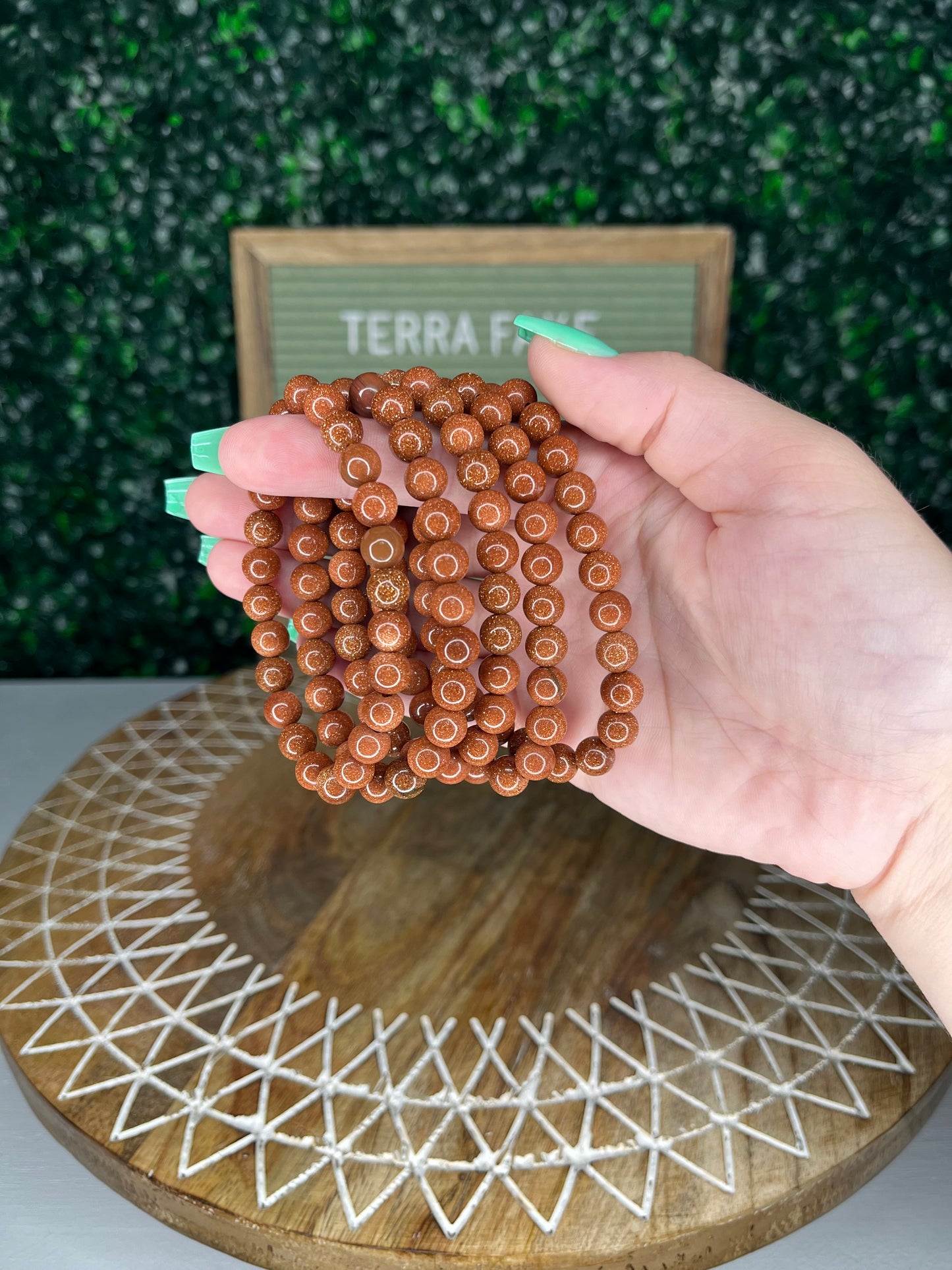 Goldstone Bracelets