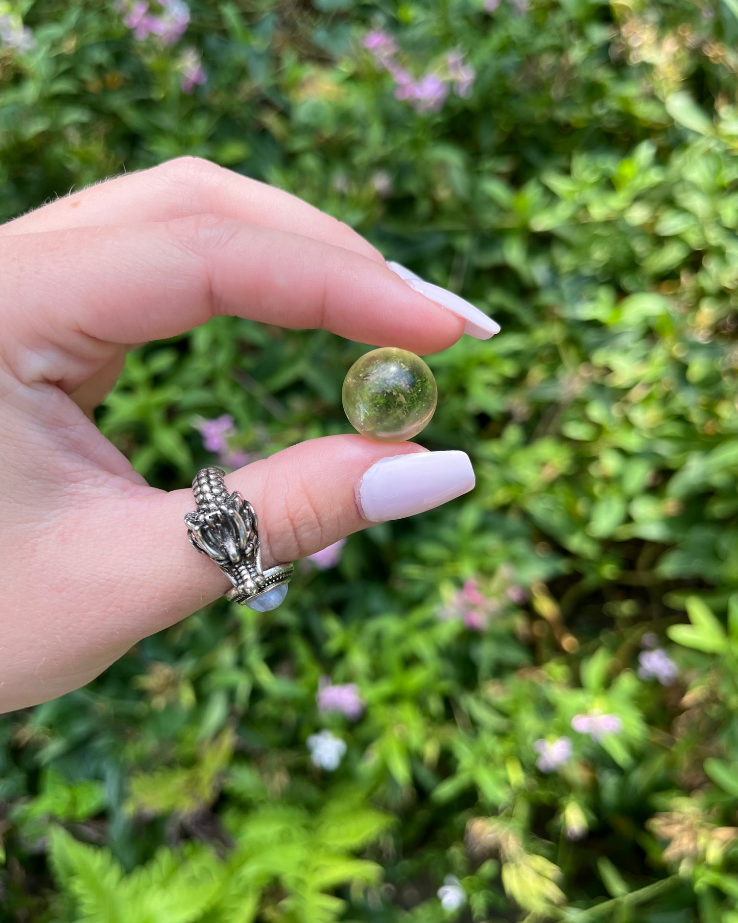 Mini Citrine Spheres