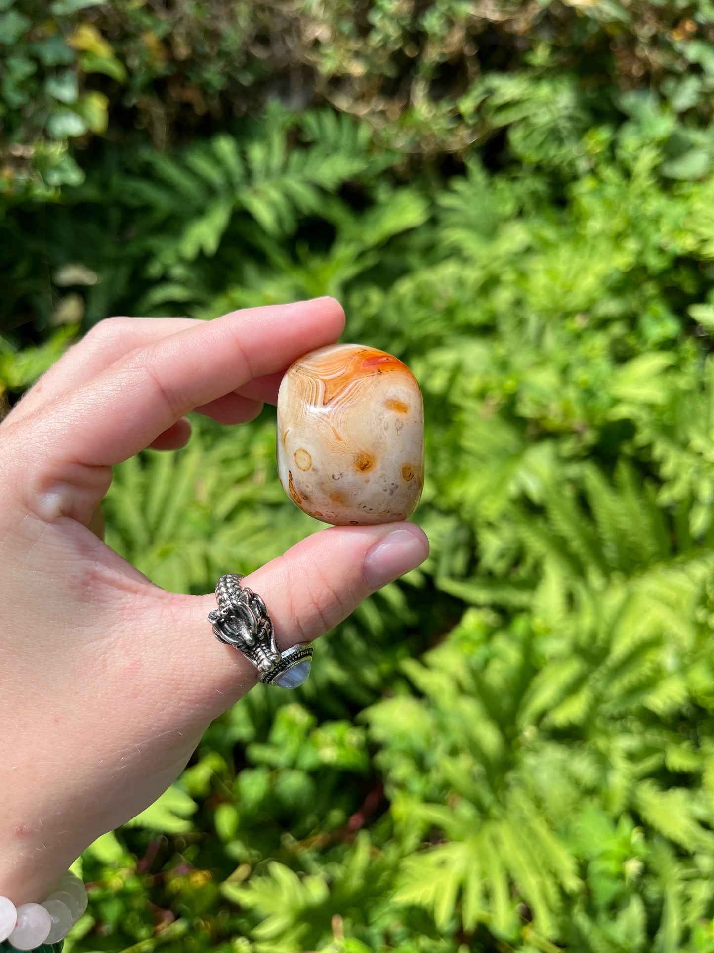 Sardonyx Palm Stones