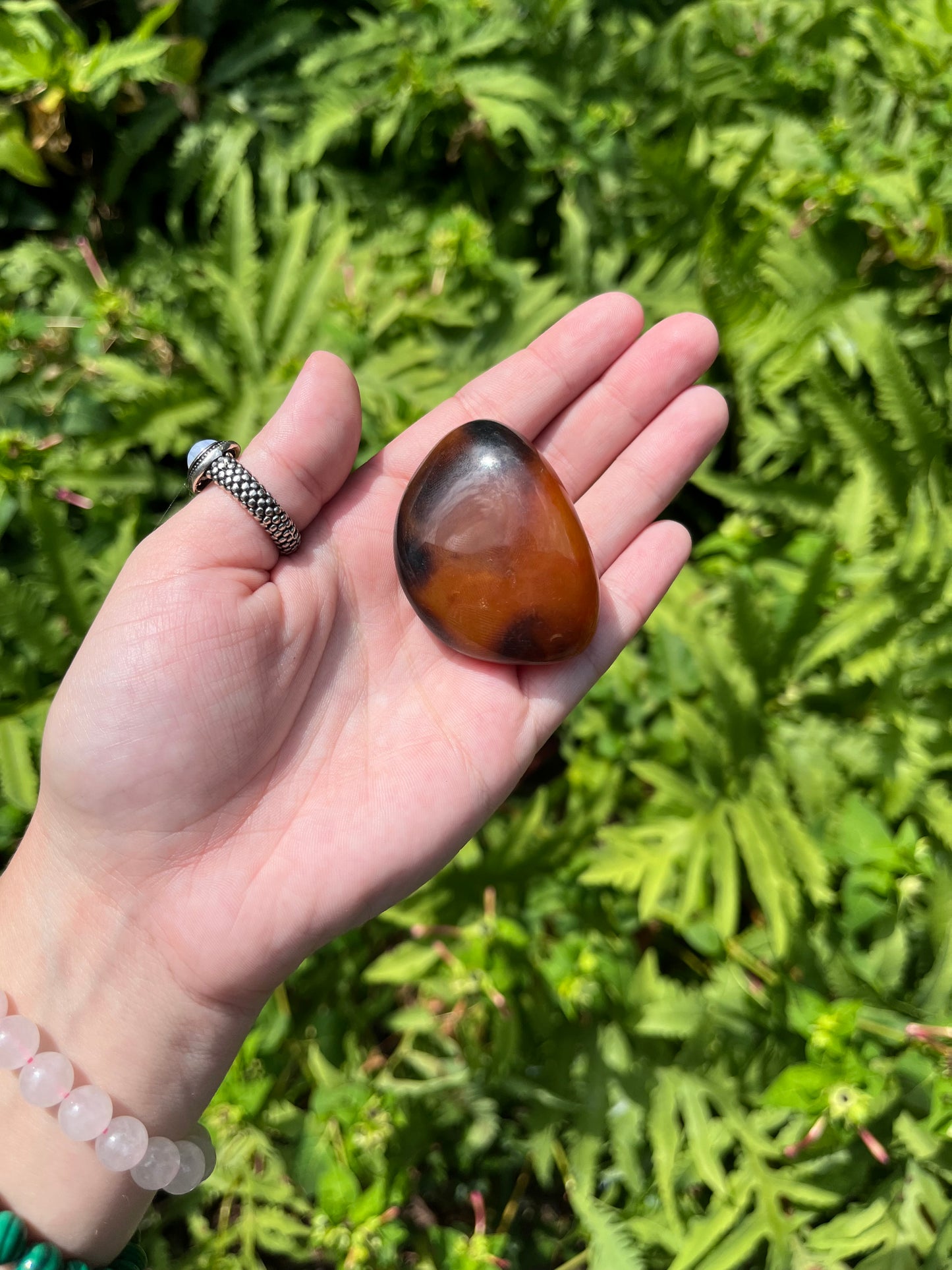 Sardonyx Palm Stones