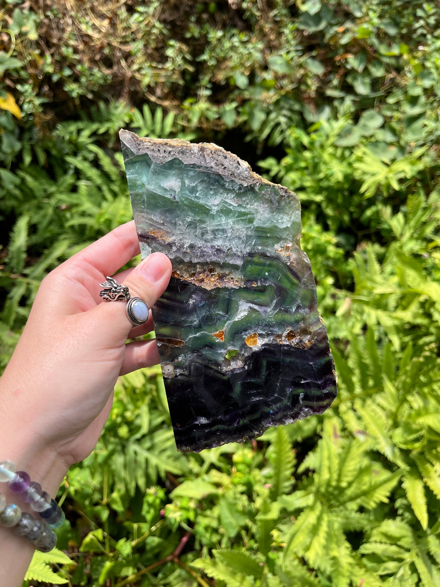 Fluorite Slab