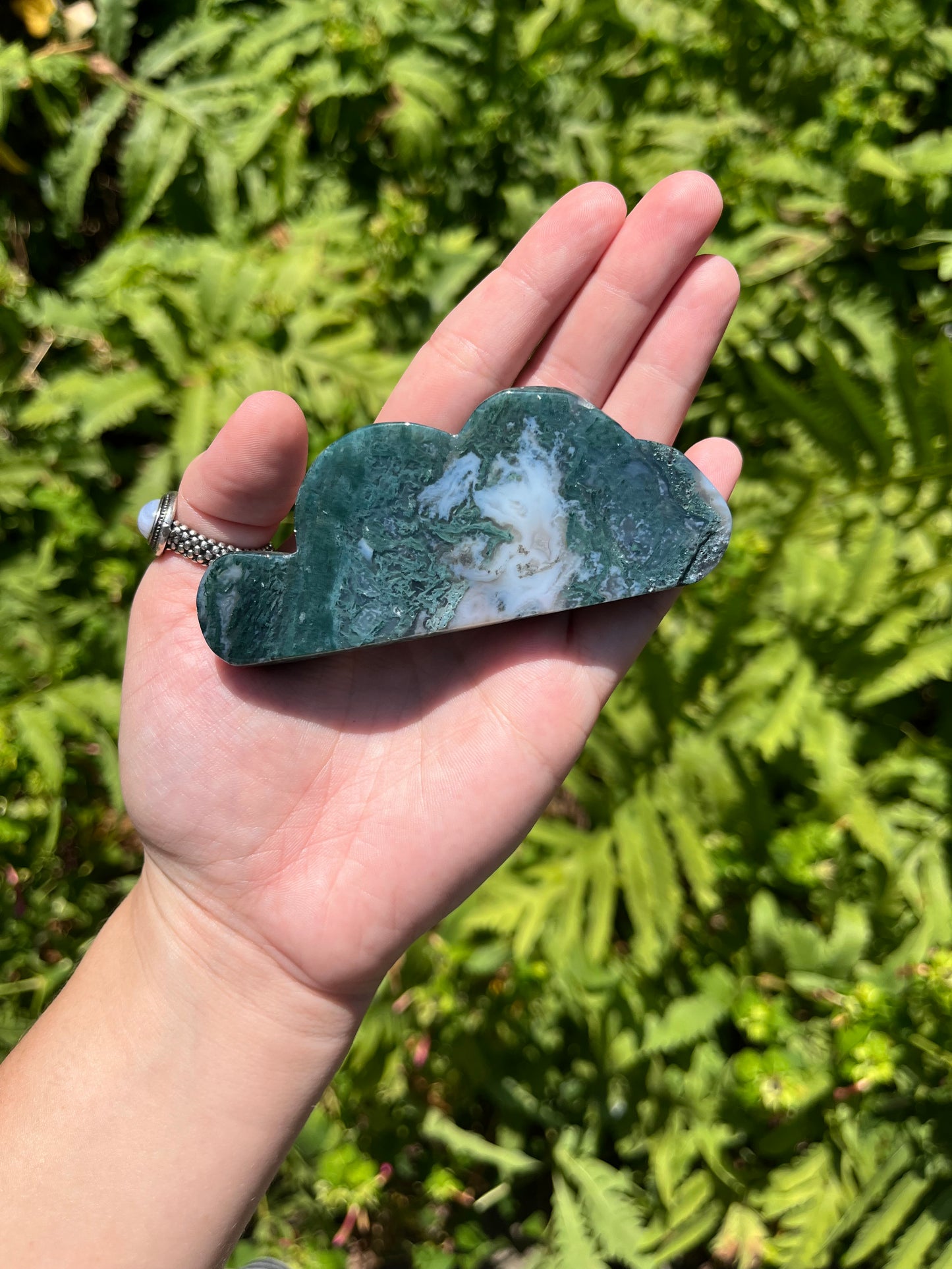 Moss Agate Clouds