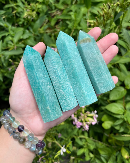 Amazonite Points