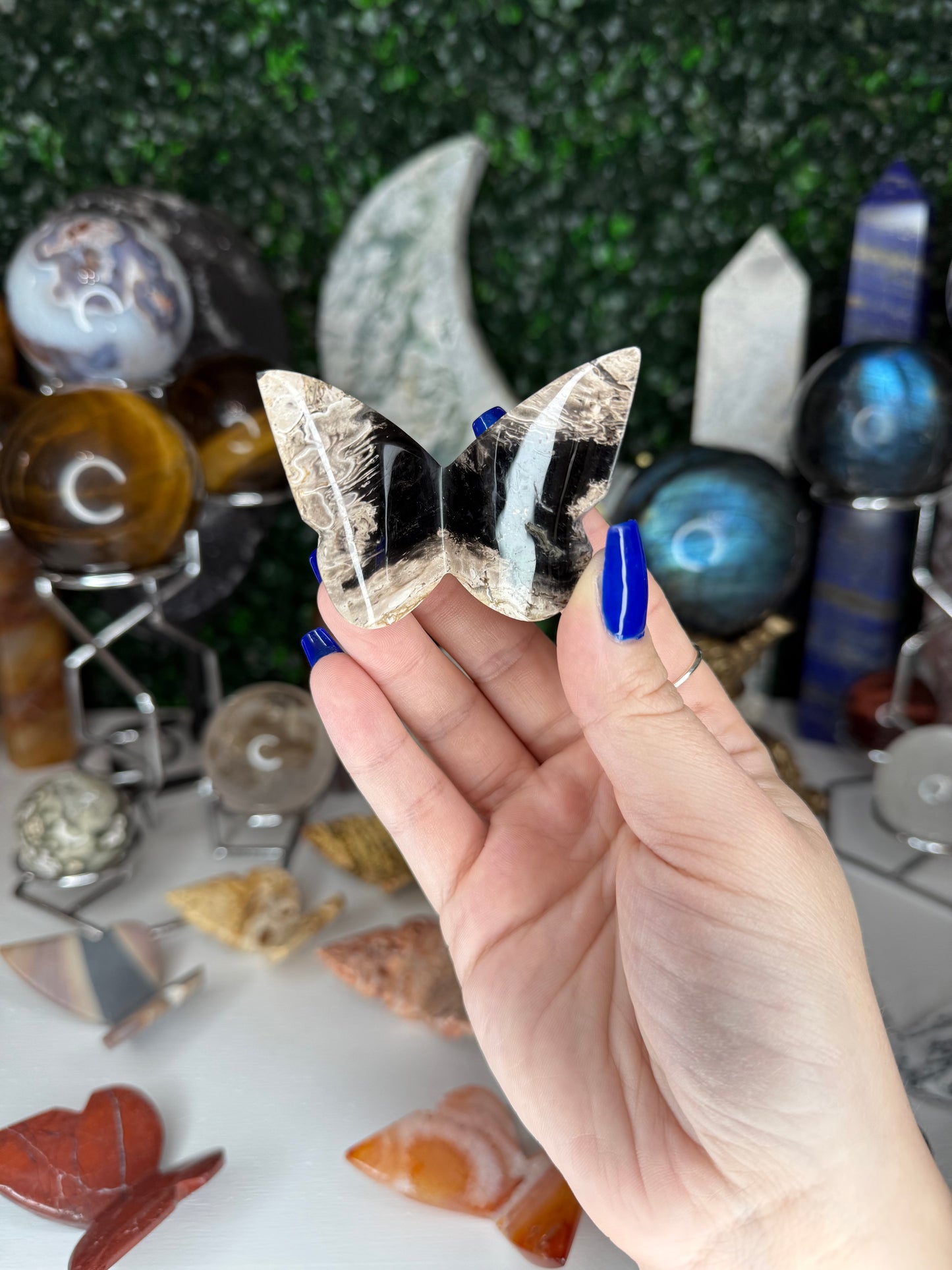 3D Crystal Butterflies