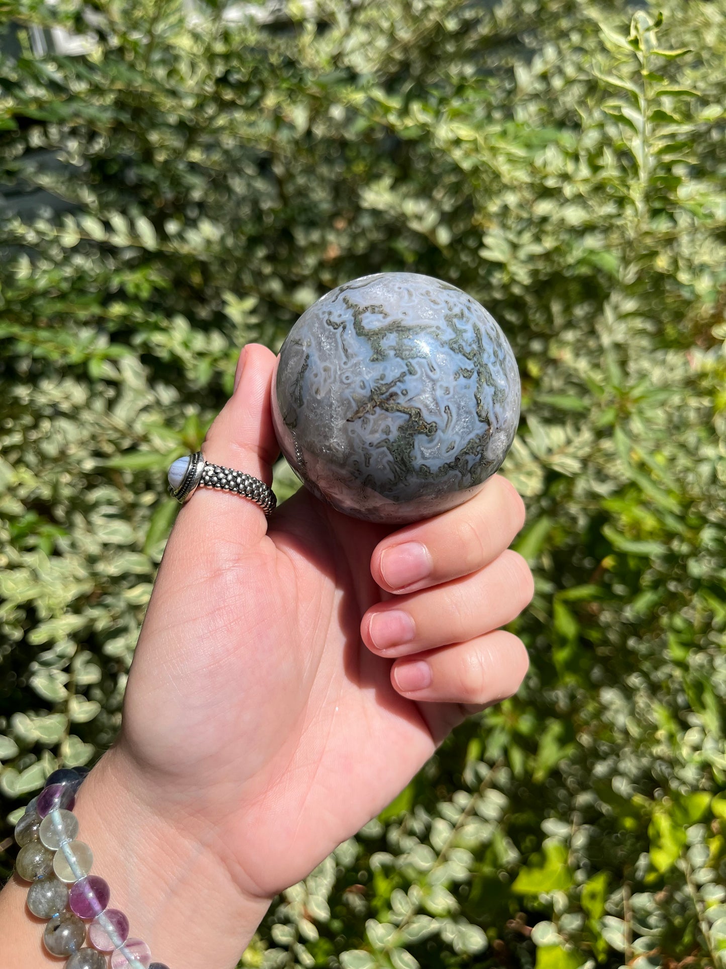 Moss Agate Spheres