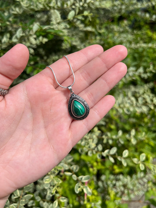 Malachite Necklaces