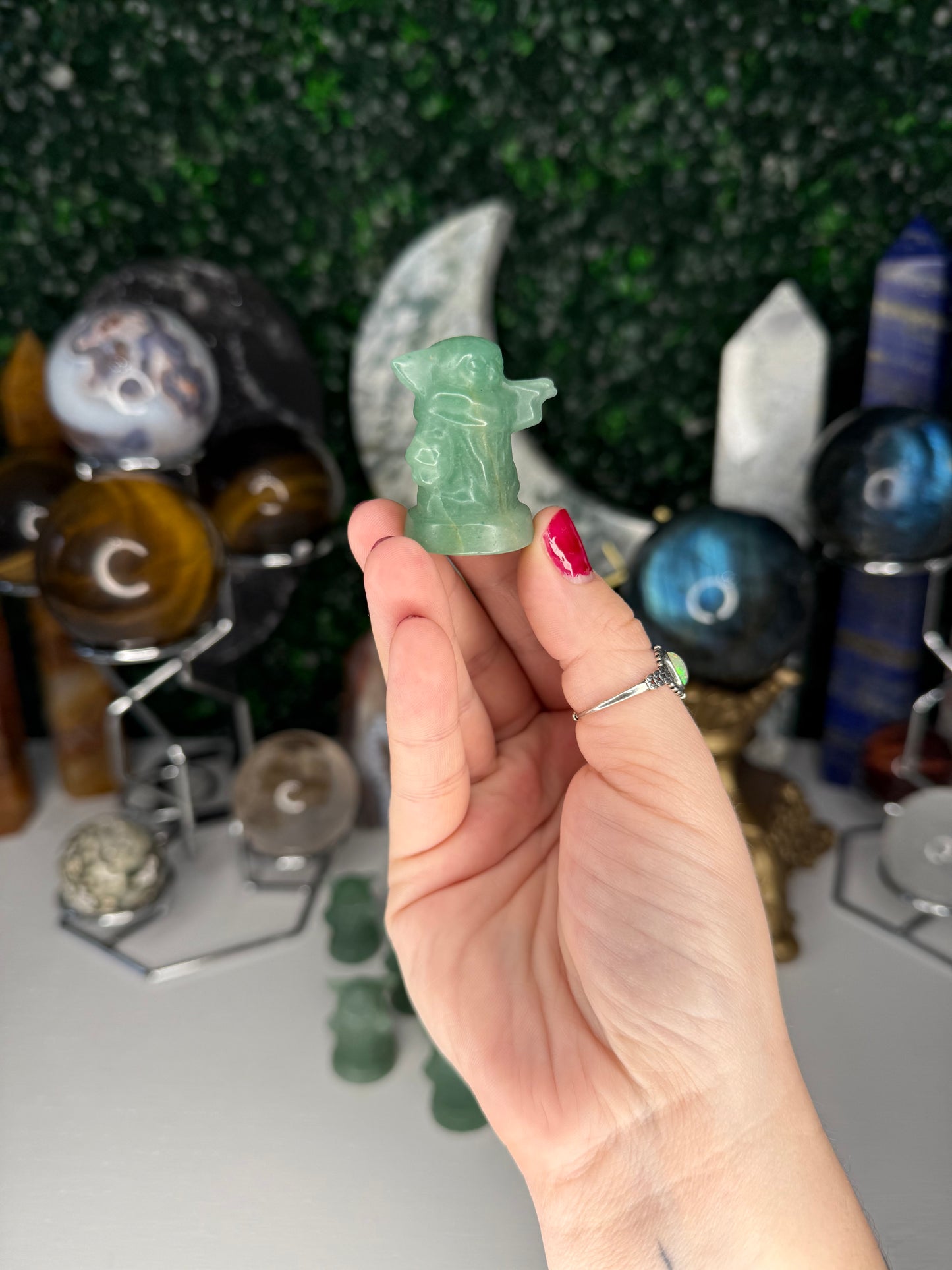 Green Aventurine Grogus