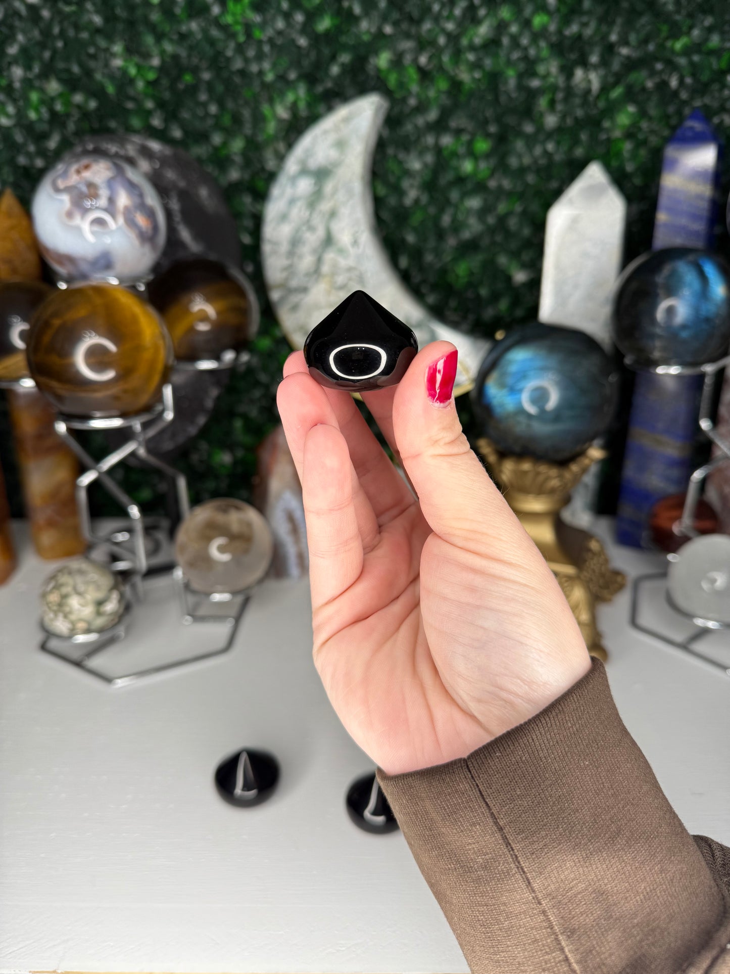 Obsidian Paper Weights