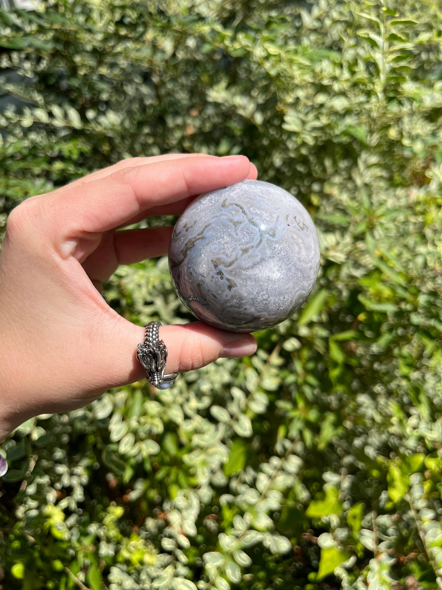 Moss Agate Spheres