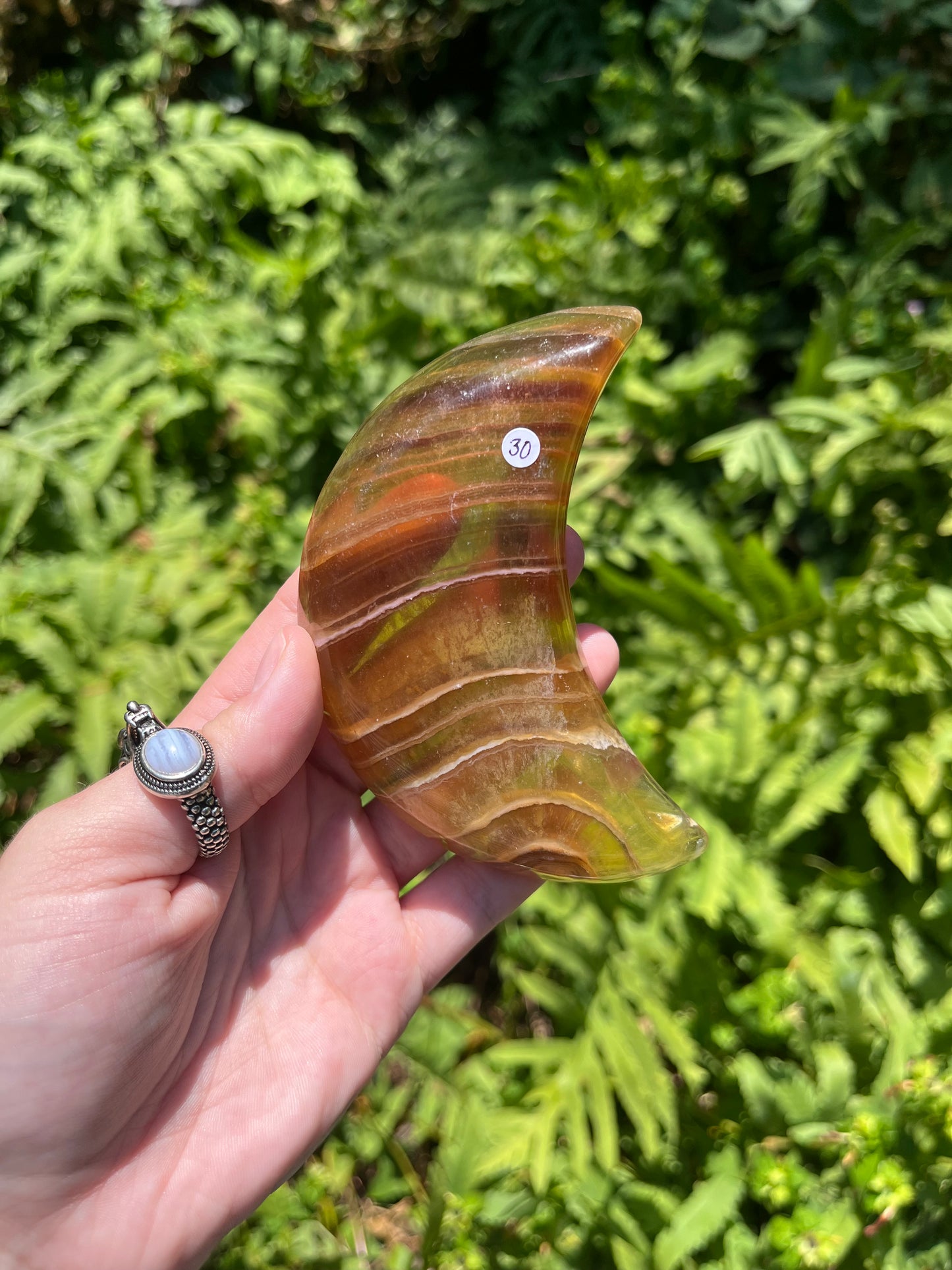 Fluorite Moon Bowls