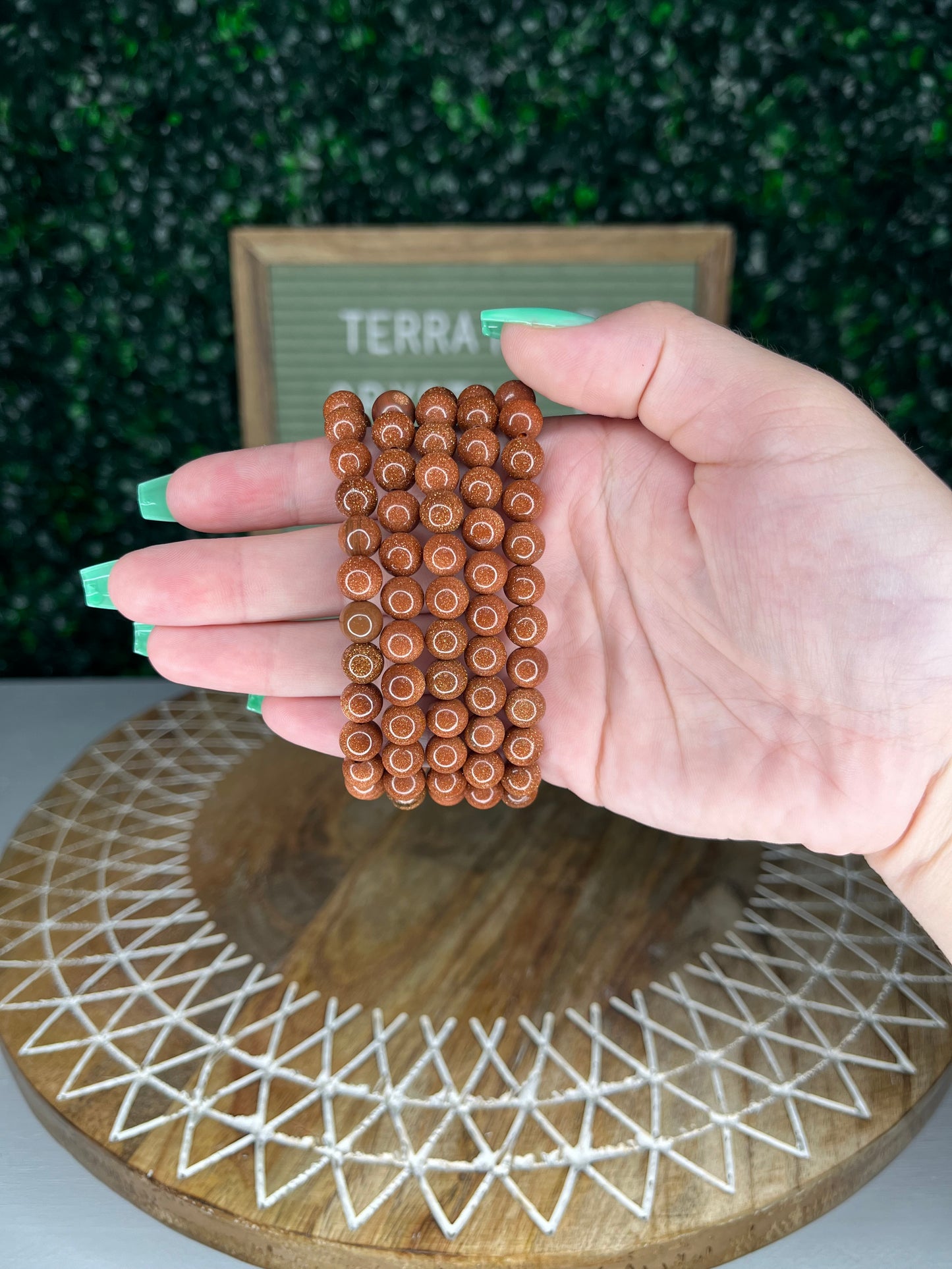 Goldstone Bracelets