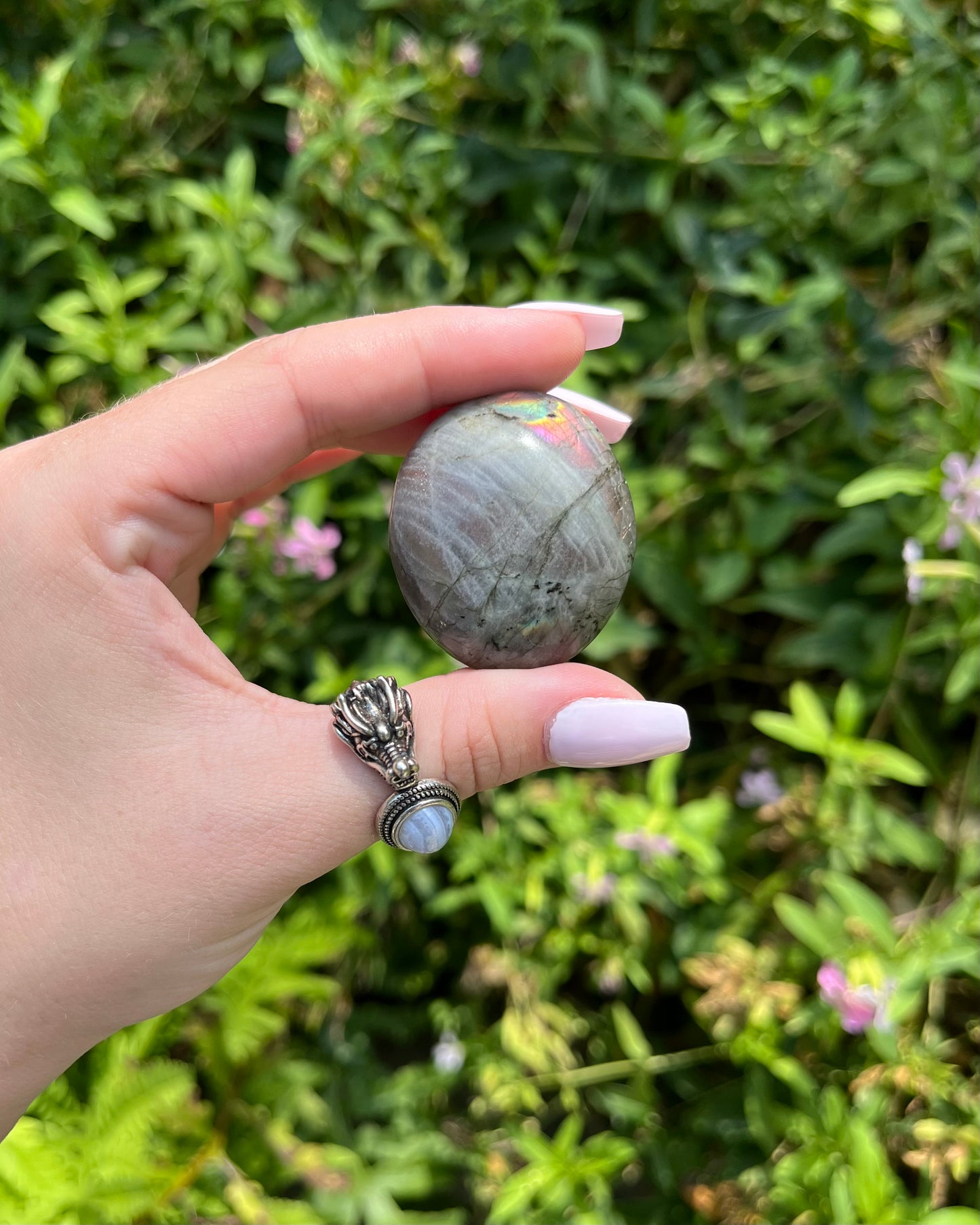 Labradorite Palm Stones