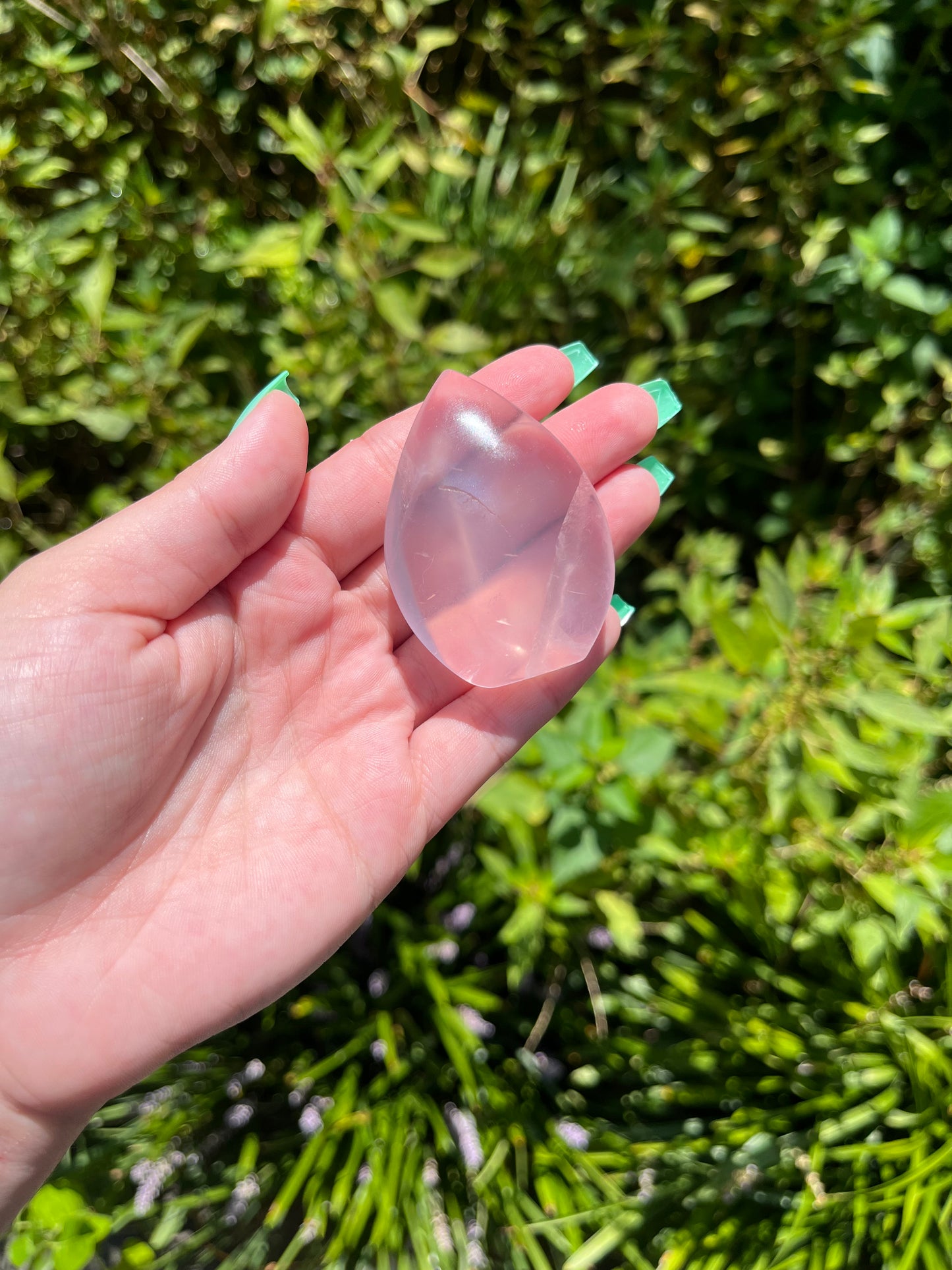 Rose Quartz Teardrops