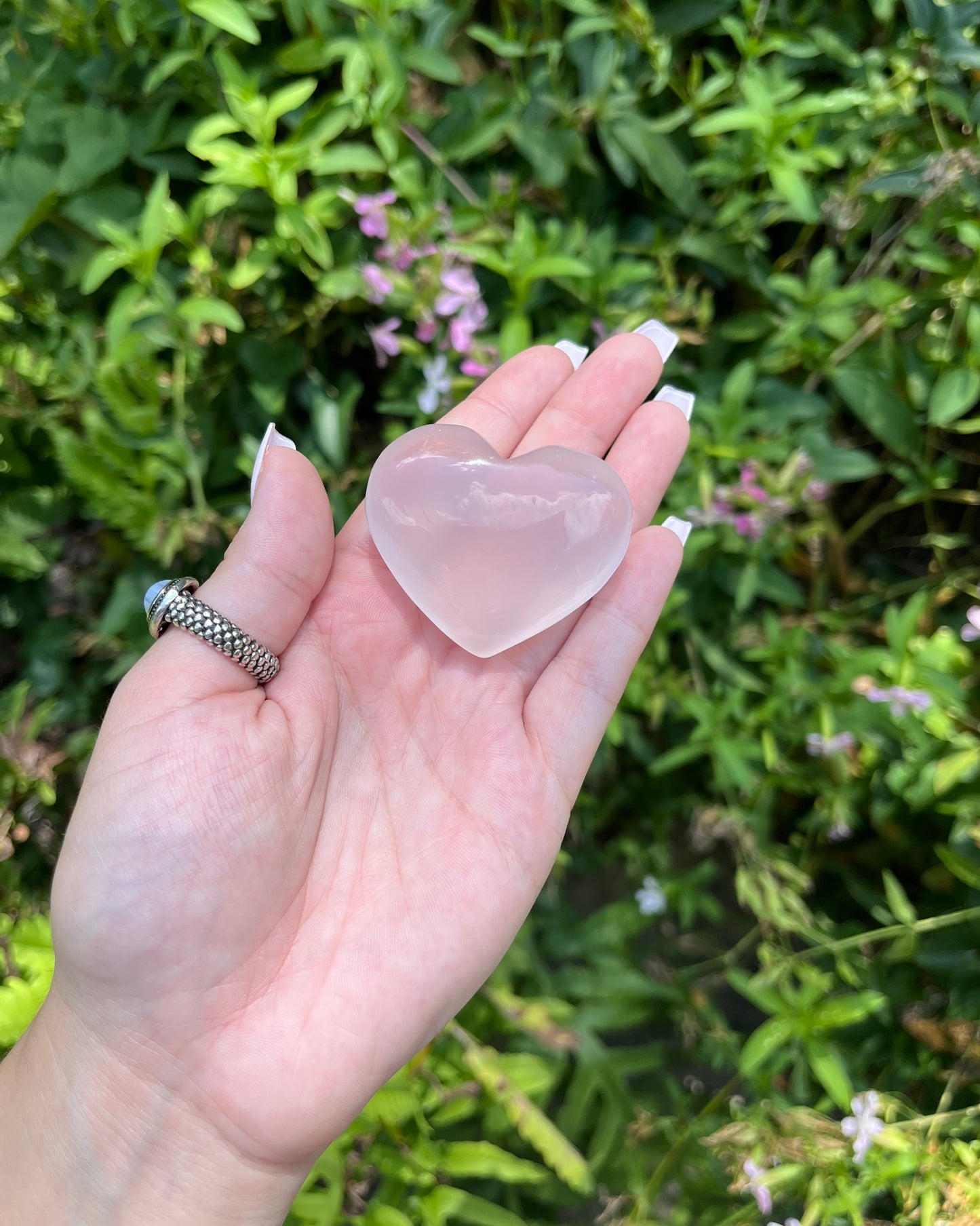 Rose Quartz Hearts