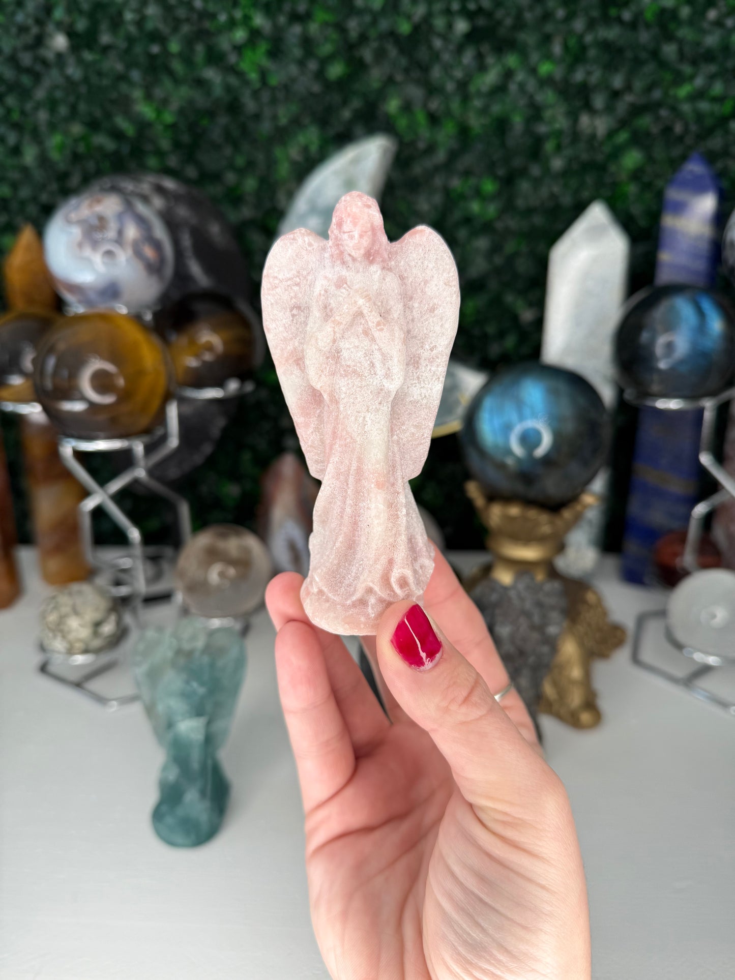 Crystal Angel Carvings