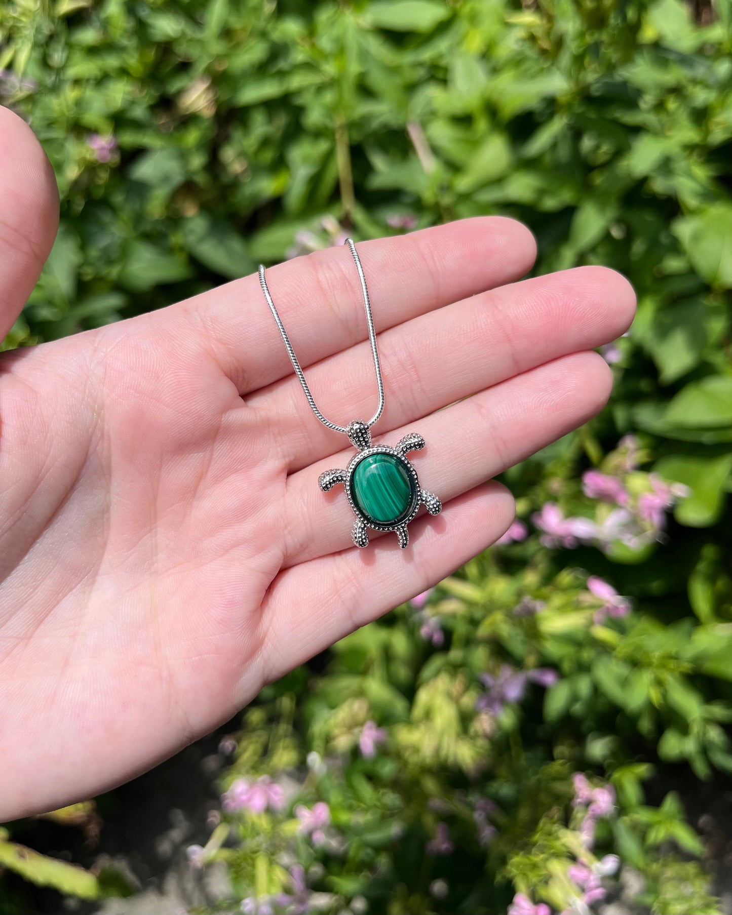 Crystal Turtle Necklaces