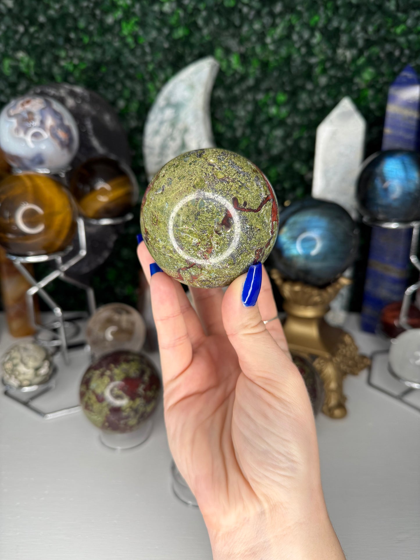 Dragon’s Blood Jasper Spheres