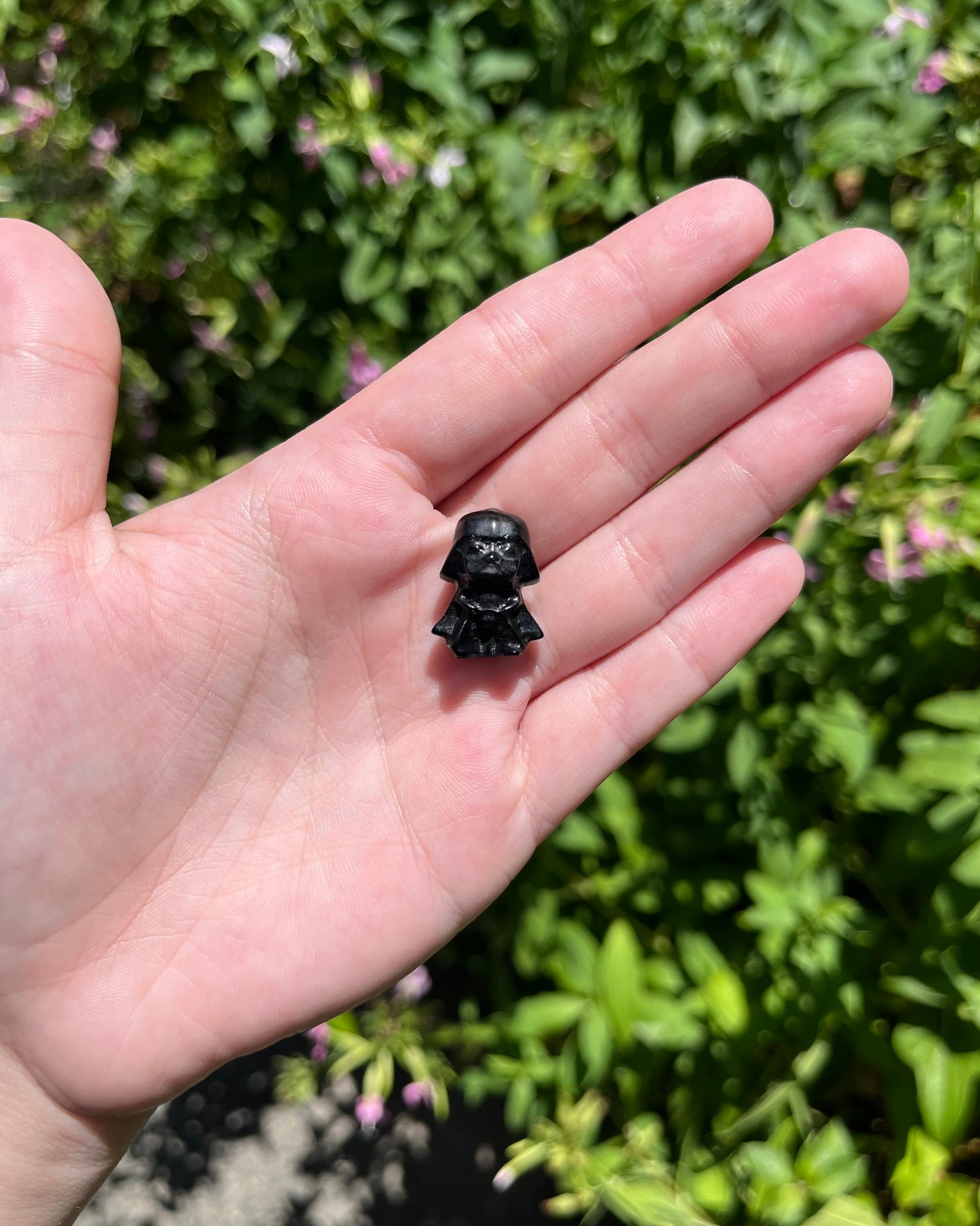 Mini Obsidian Darth Vader Carvings