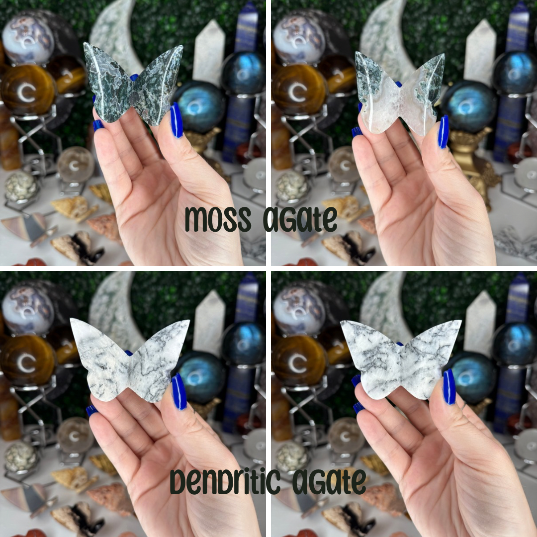 3D Crystal Butterflies