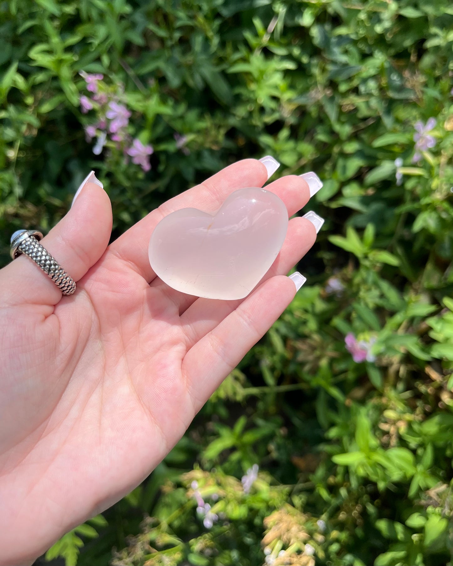 Rose Quartz Hearts