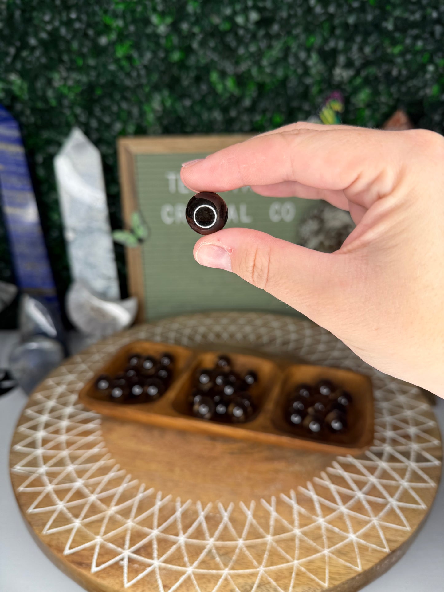 Mini Smoky Quartz Spheres