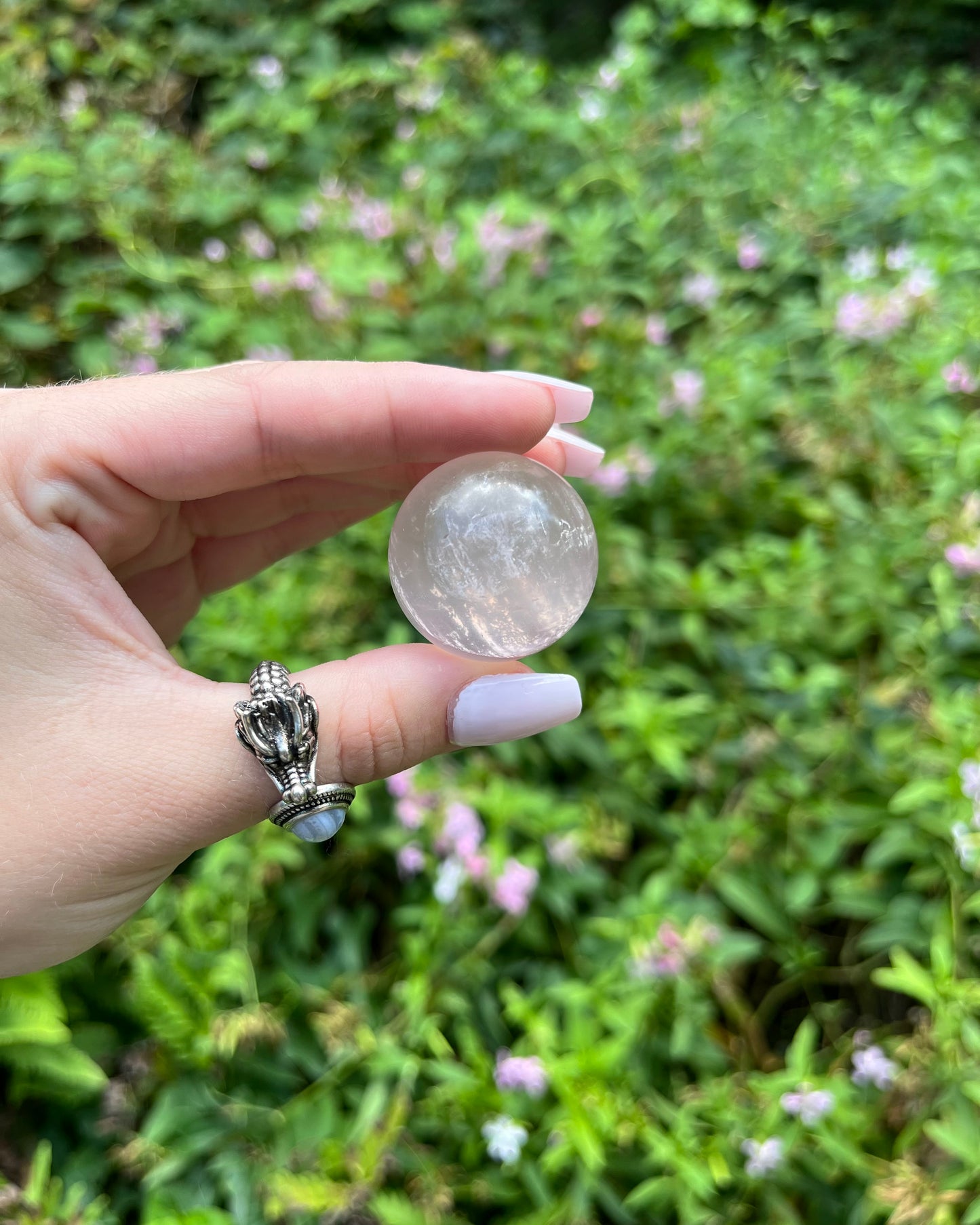 Rose Quartz Spheres