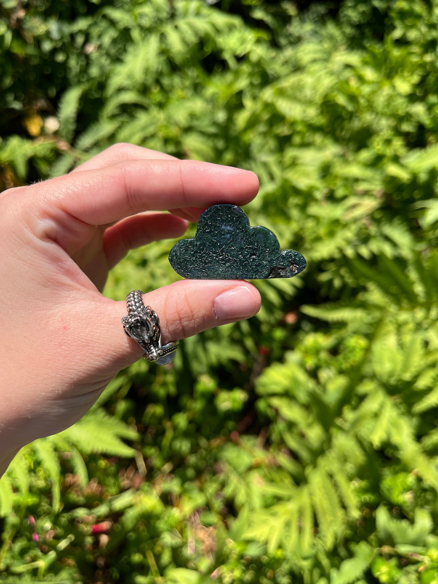 Moss Agate Clouds