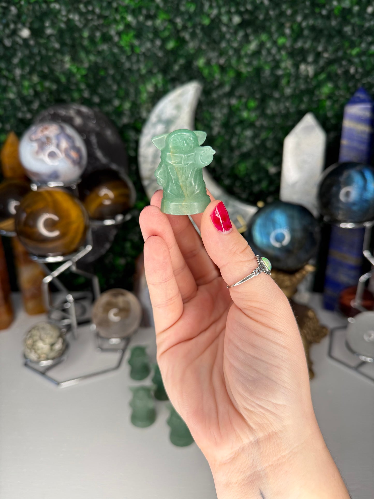 Green Aventurine Grogus