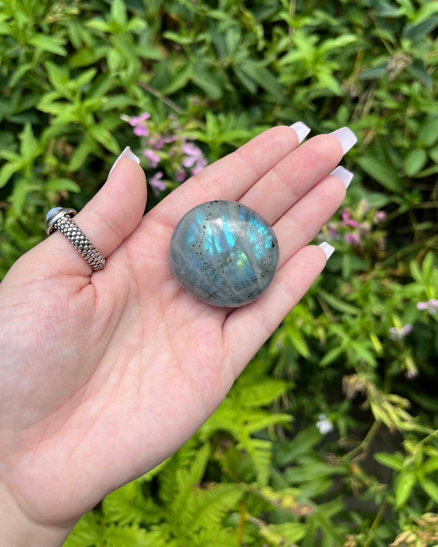 Labradorite Palm Stones