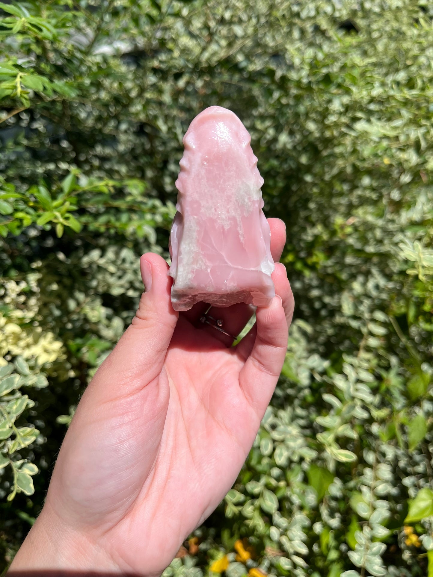 Pink Opal Dragon Head