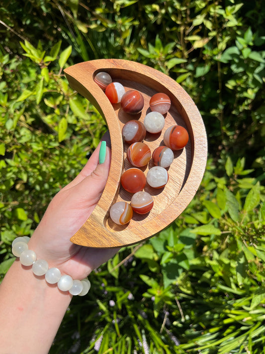 Mini Carnelian Spheres