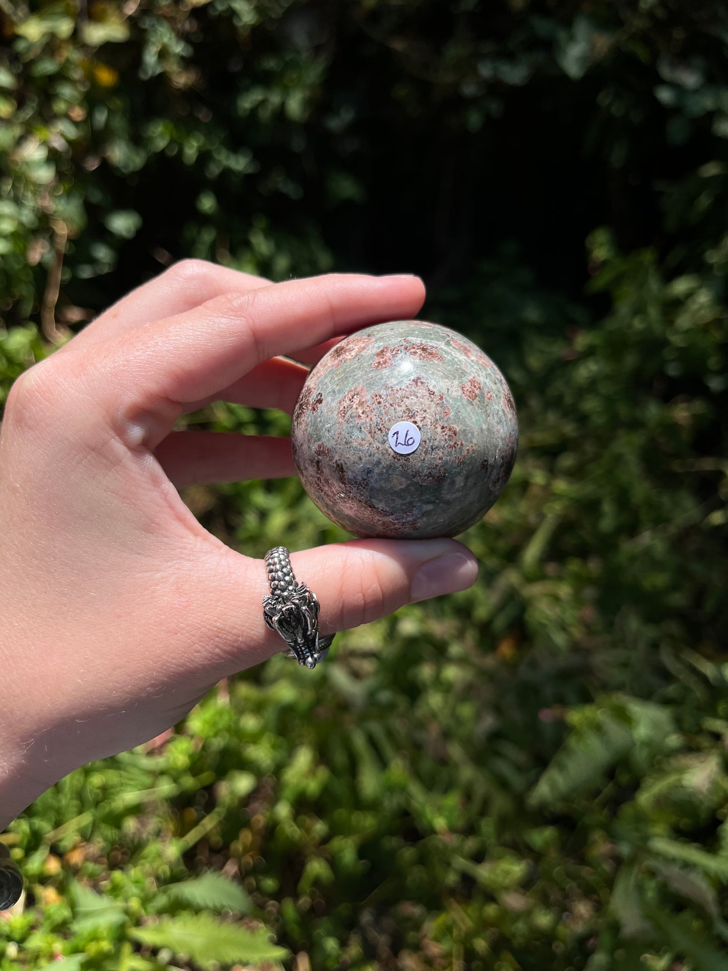 Sakura Jasper Sphere