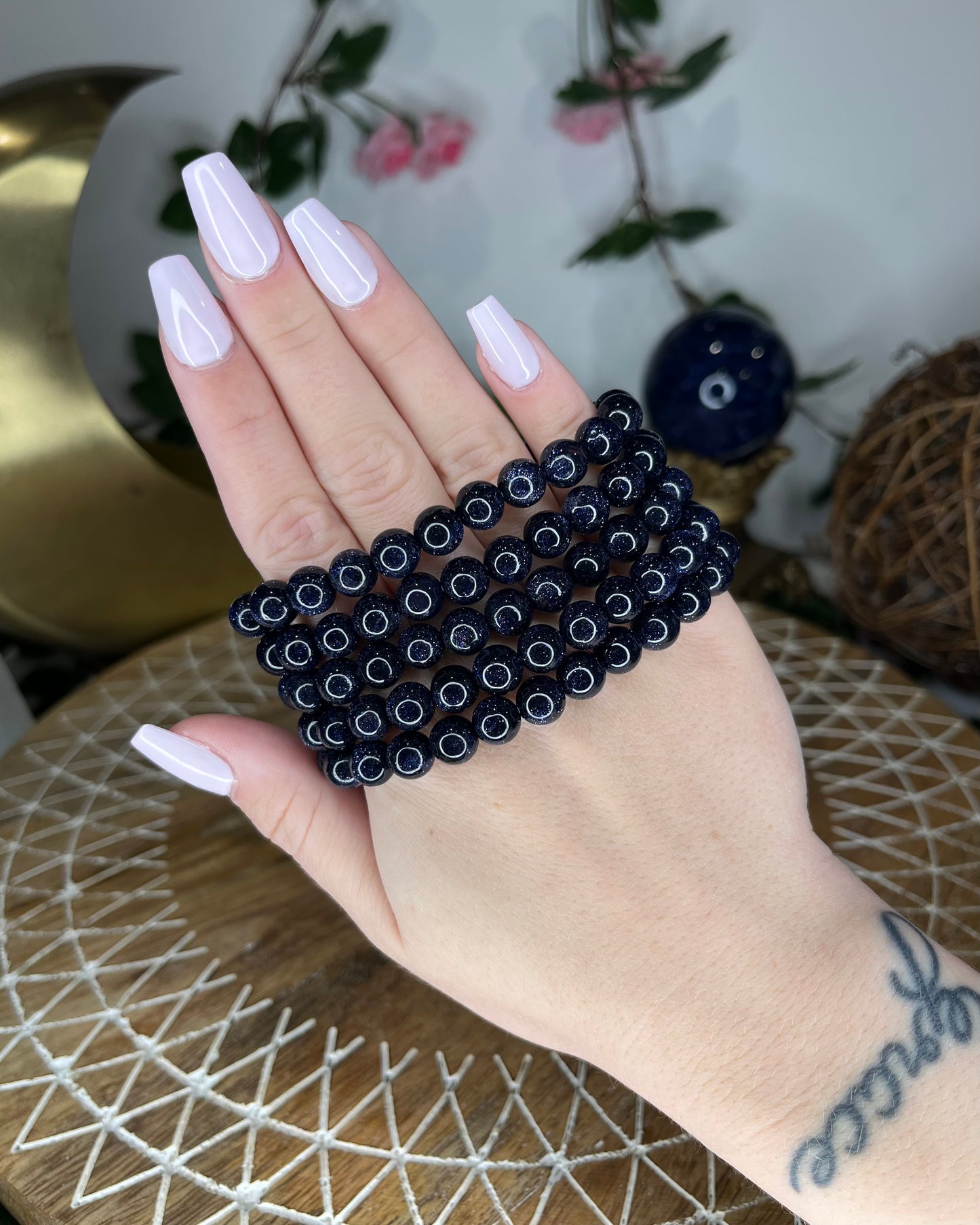 Blue Sandstone Bracelets