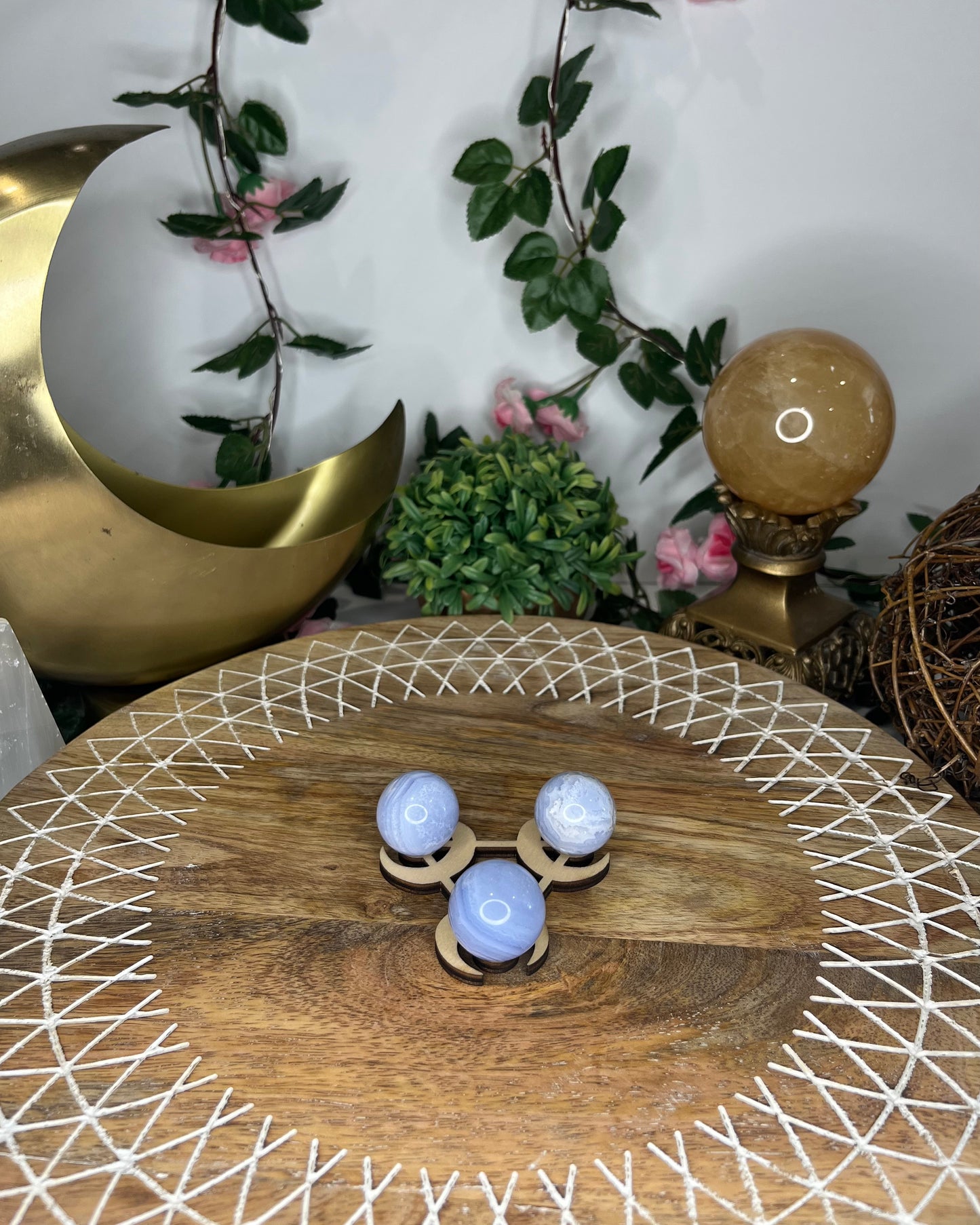 Triple Moon Sphere Stands